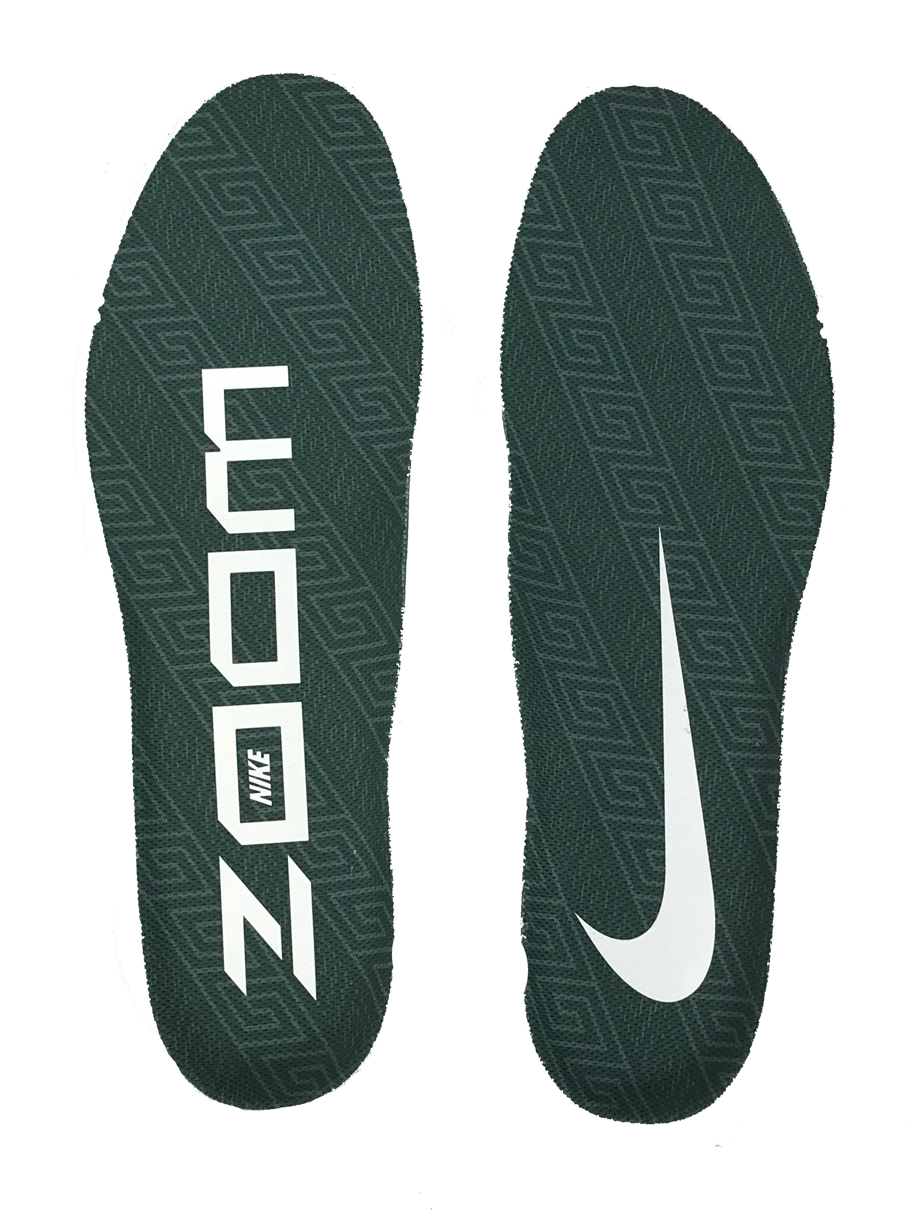 Nike Zoom Green Spartan Insoles Men's Size 15