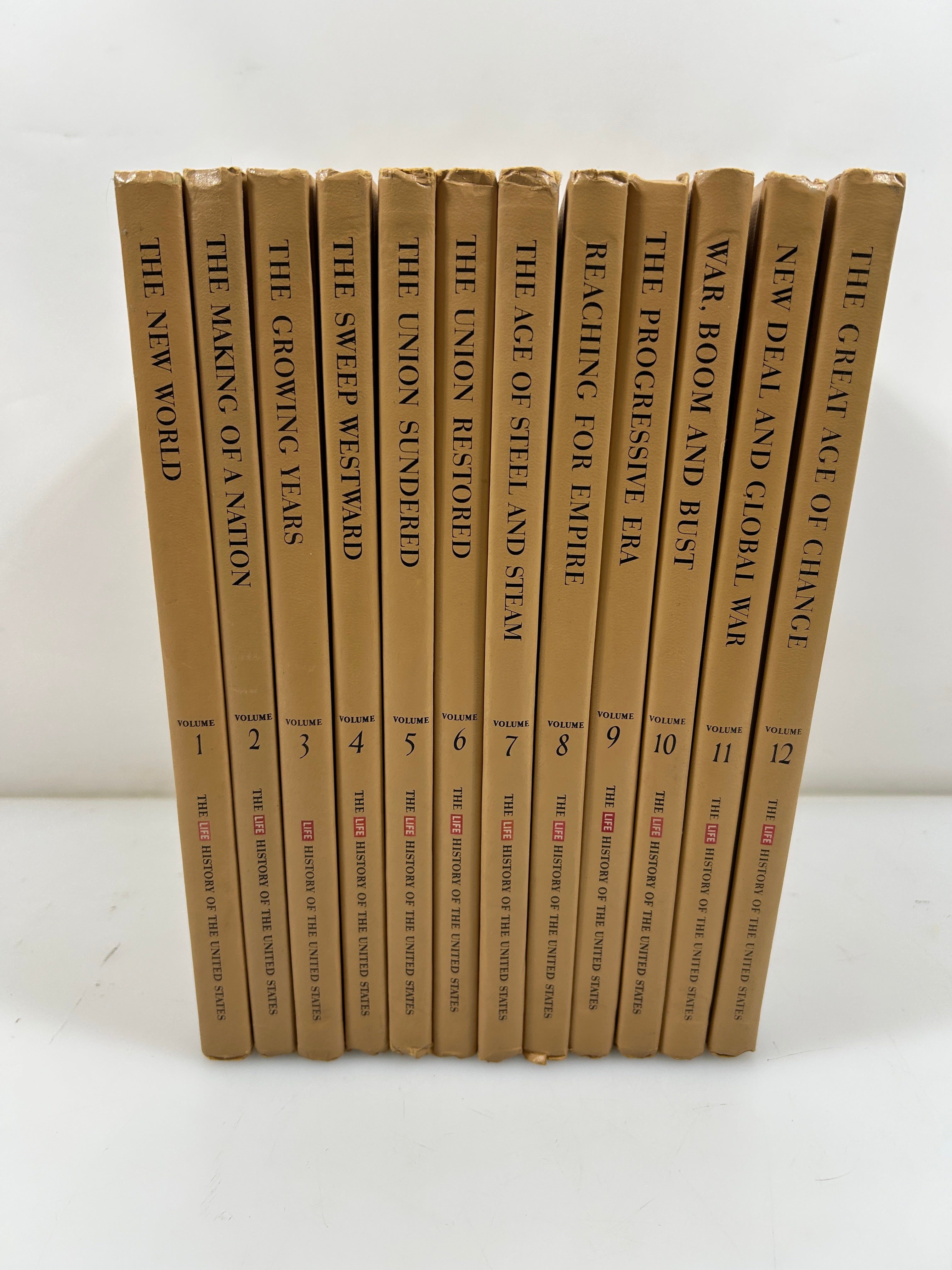 12 Vol Set The LIFE History of the United States 1964 HC