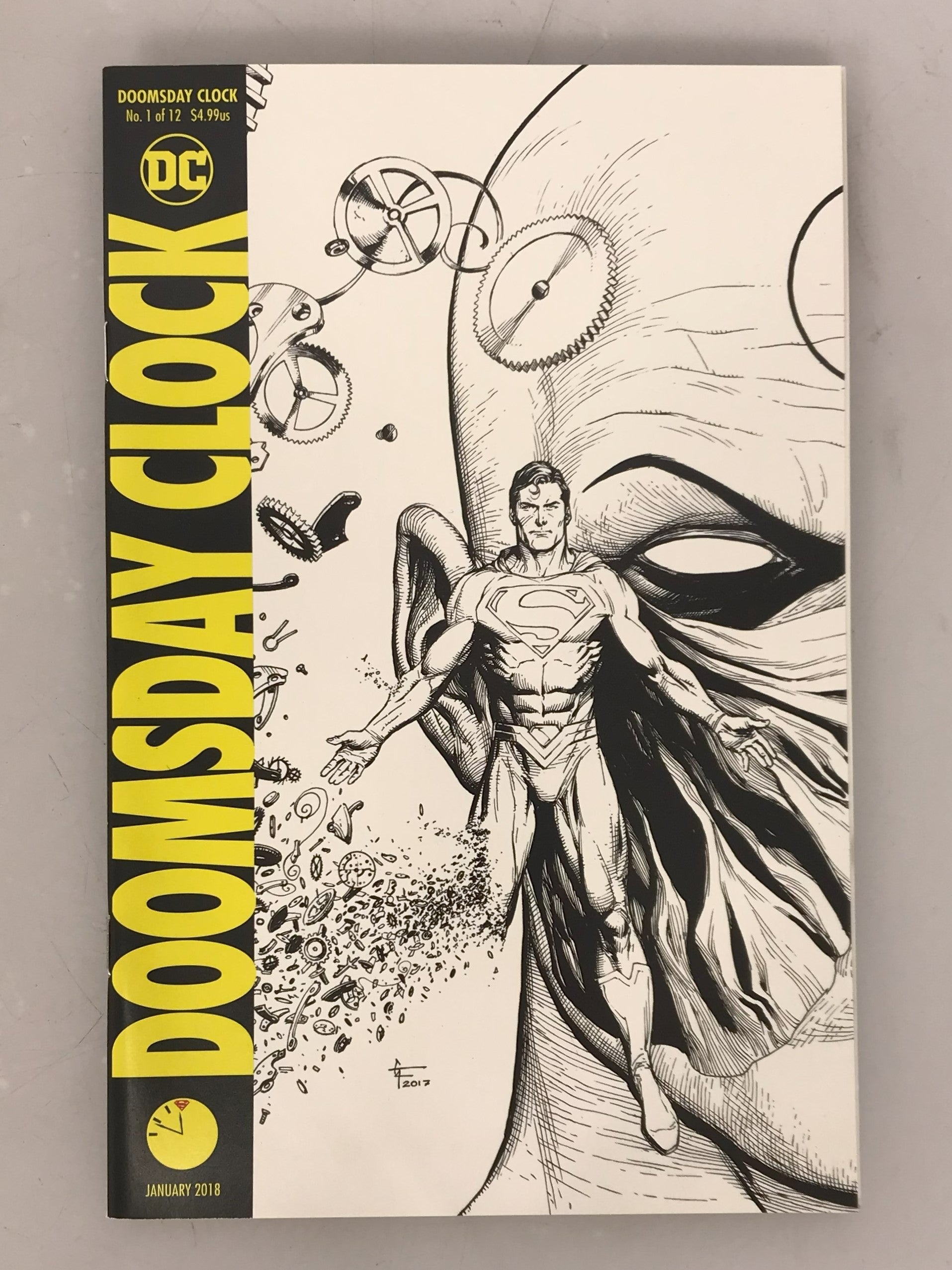 Doomsday Clock 1 2017 Variant Cover D