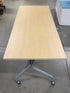 Laminate Wooden Top Rolling Desk