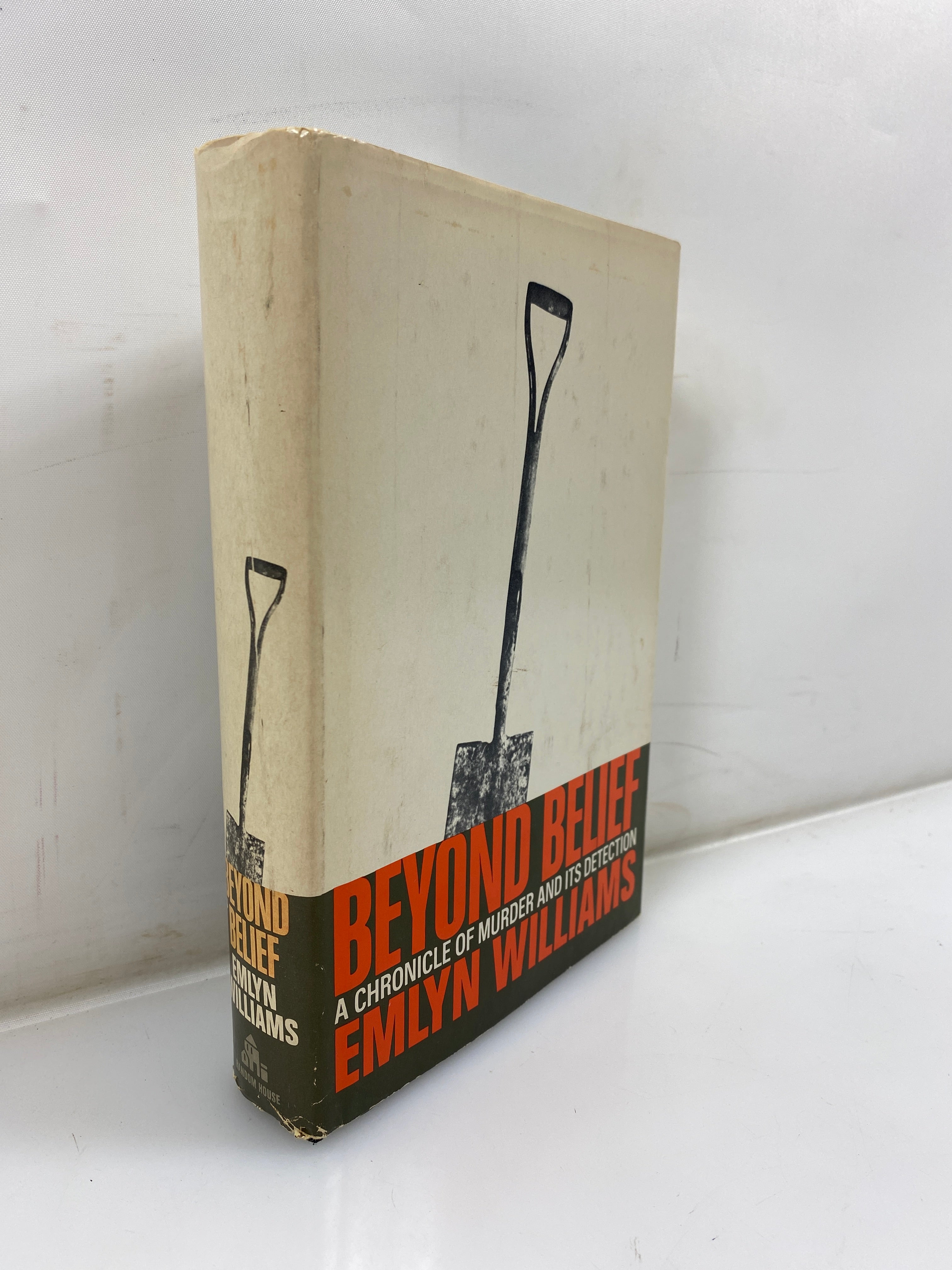 Beyond Belief by Emlyn Williams Random House 1968 HCDJ