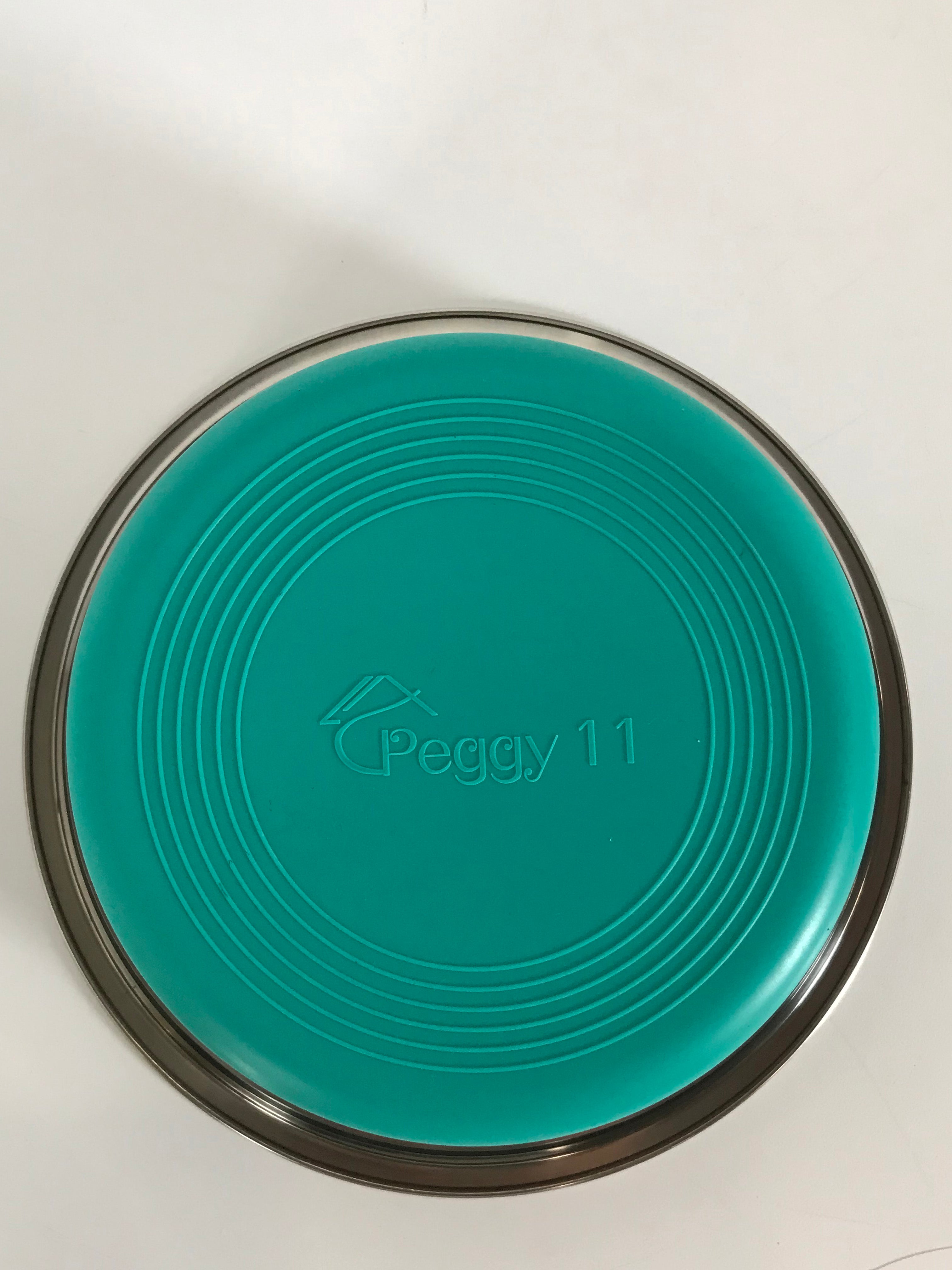 Set of 2 Peggy11 Non-slip Stainless Steel Dog Bowls
