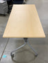 Laminate Wooden Top Rolling Desk