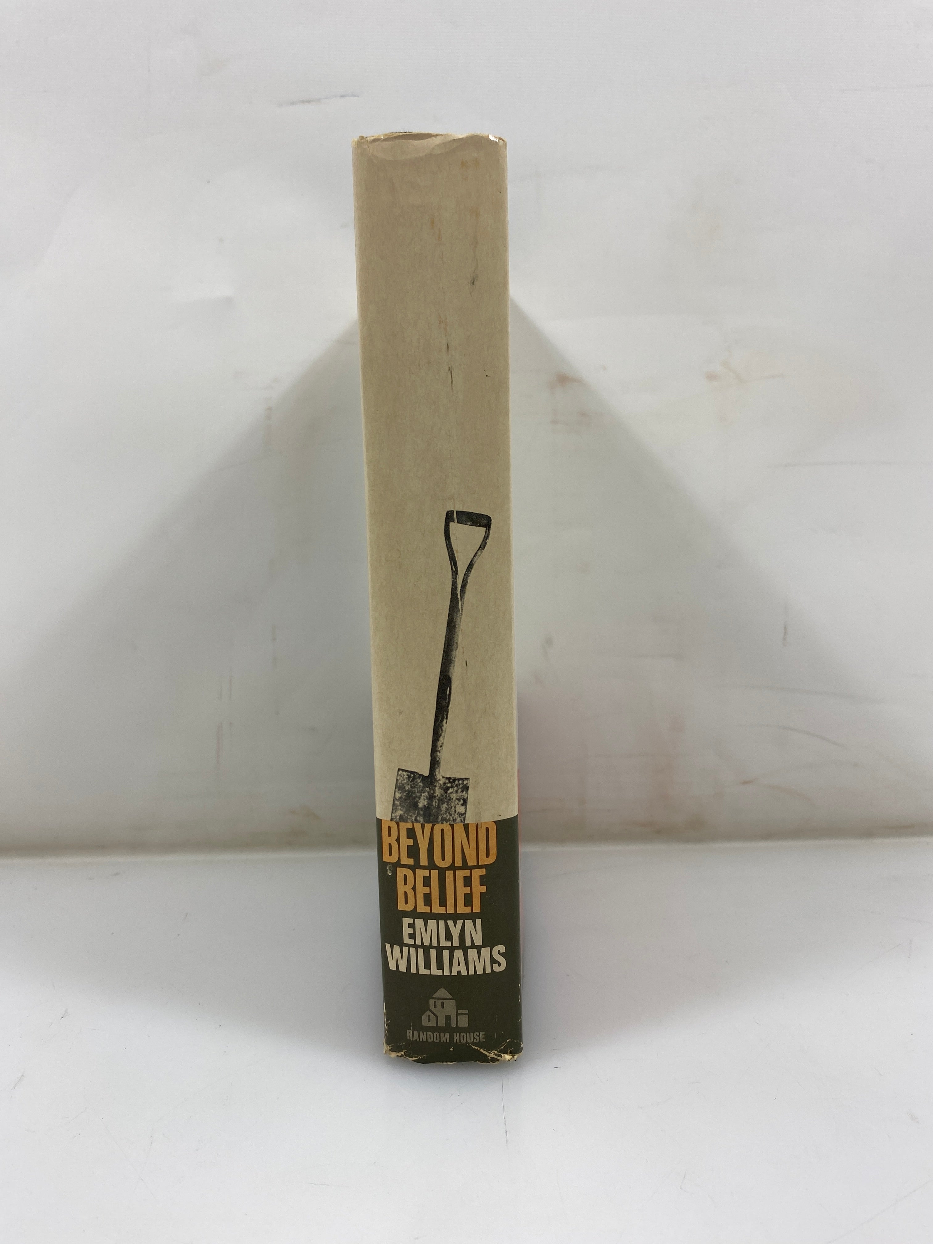 Beyond Belief by Emlyn Williams Random House 1968 HCDJ