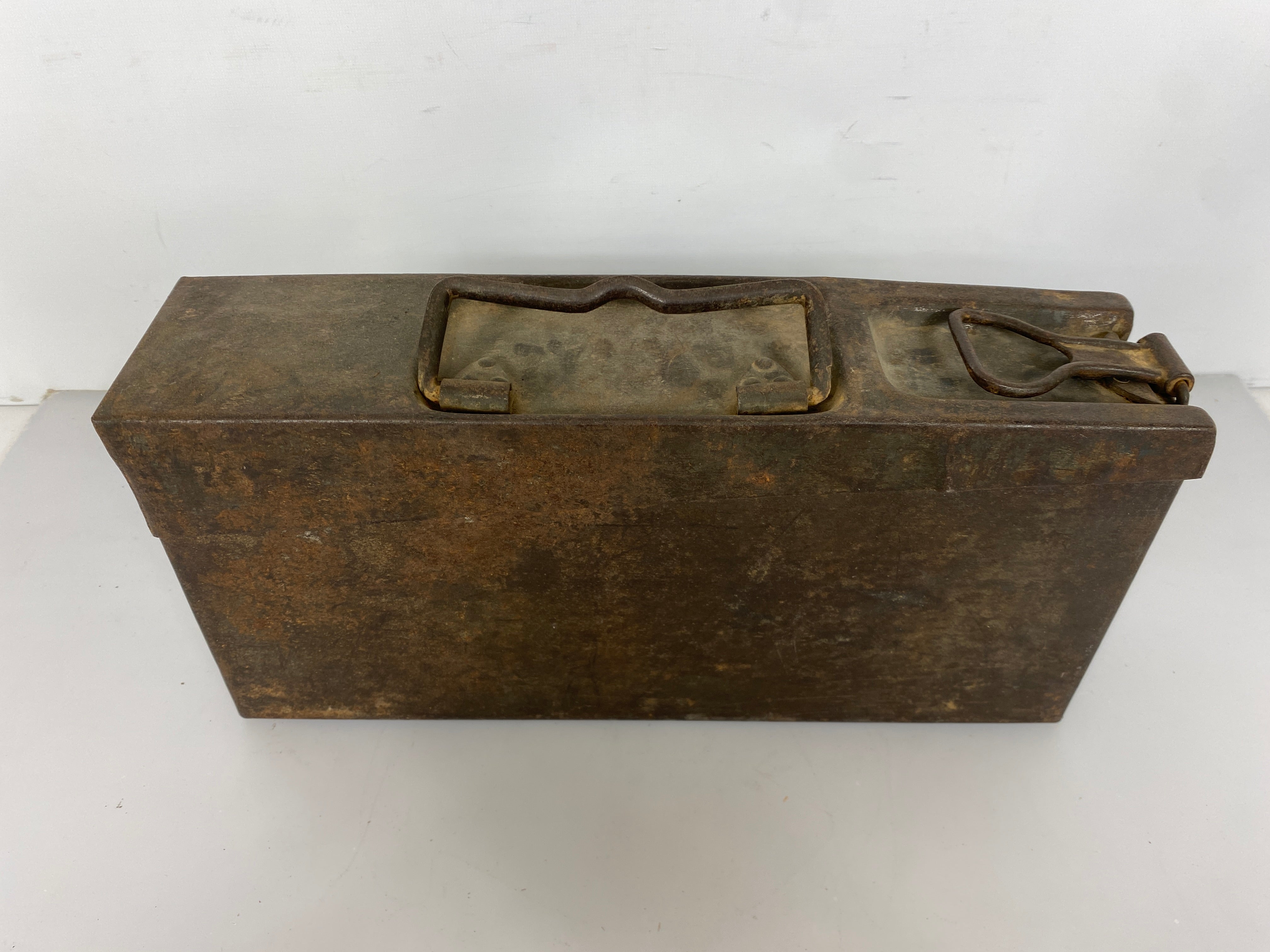 Vintage WW2 Era Steel Ammo Box SP 152