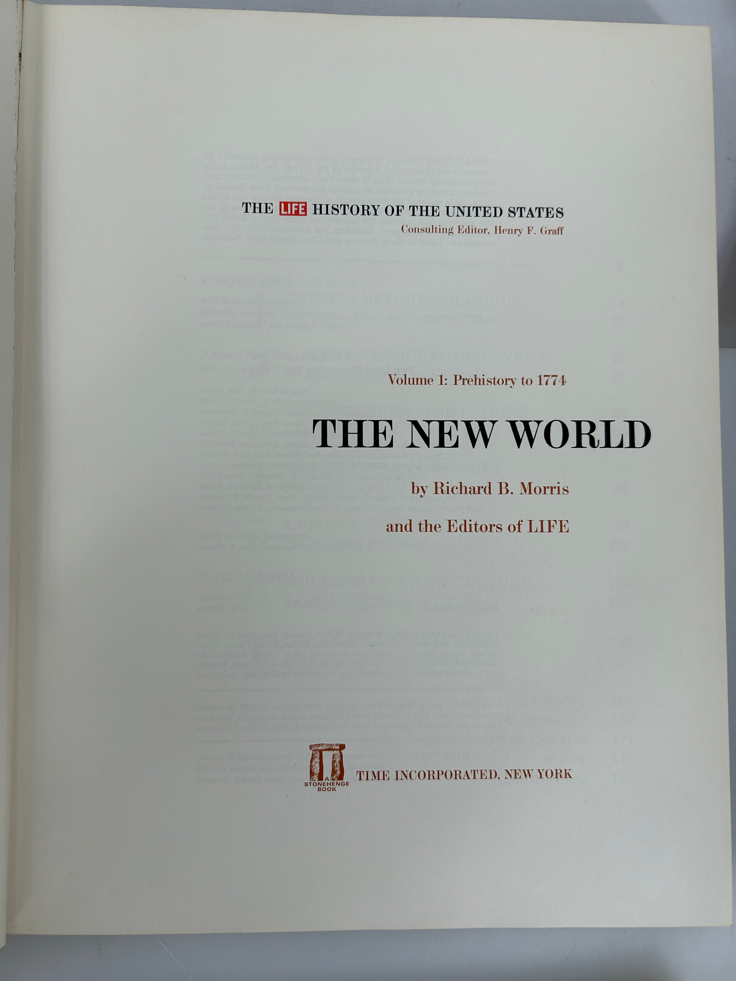12 Vol Set The LIFE History of the United States 1964 HC