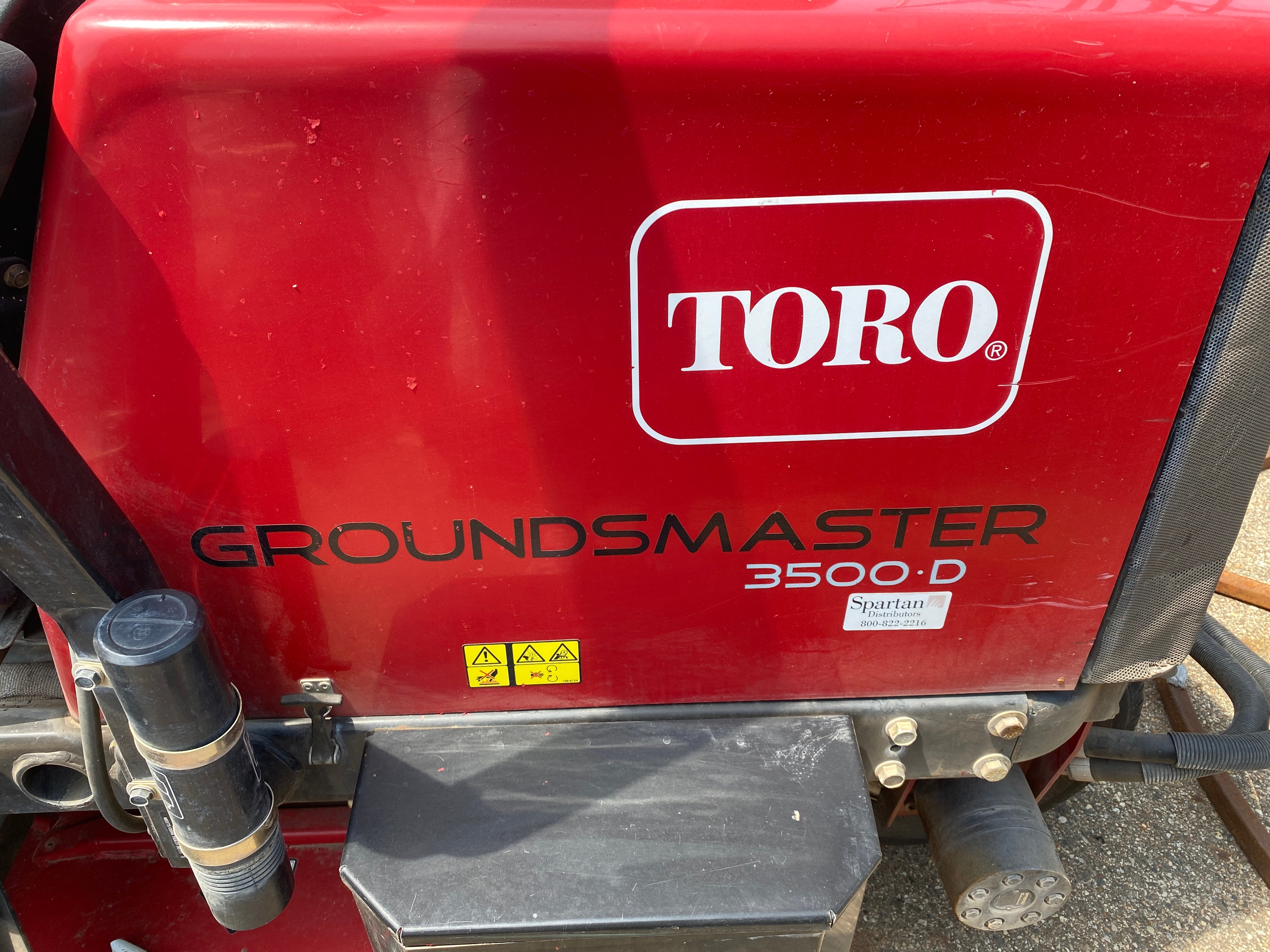 Toro Groundmaster 3500-D Sidewinder Turf Mower