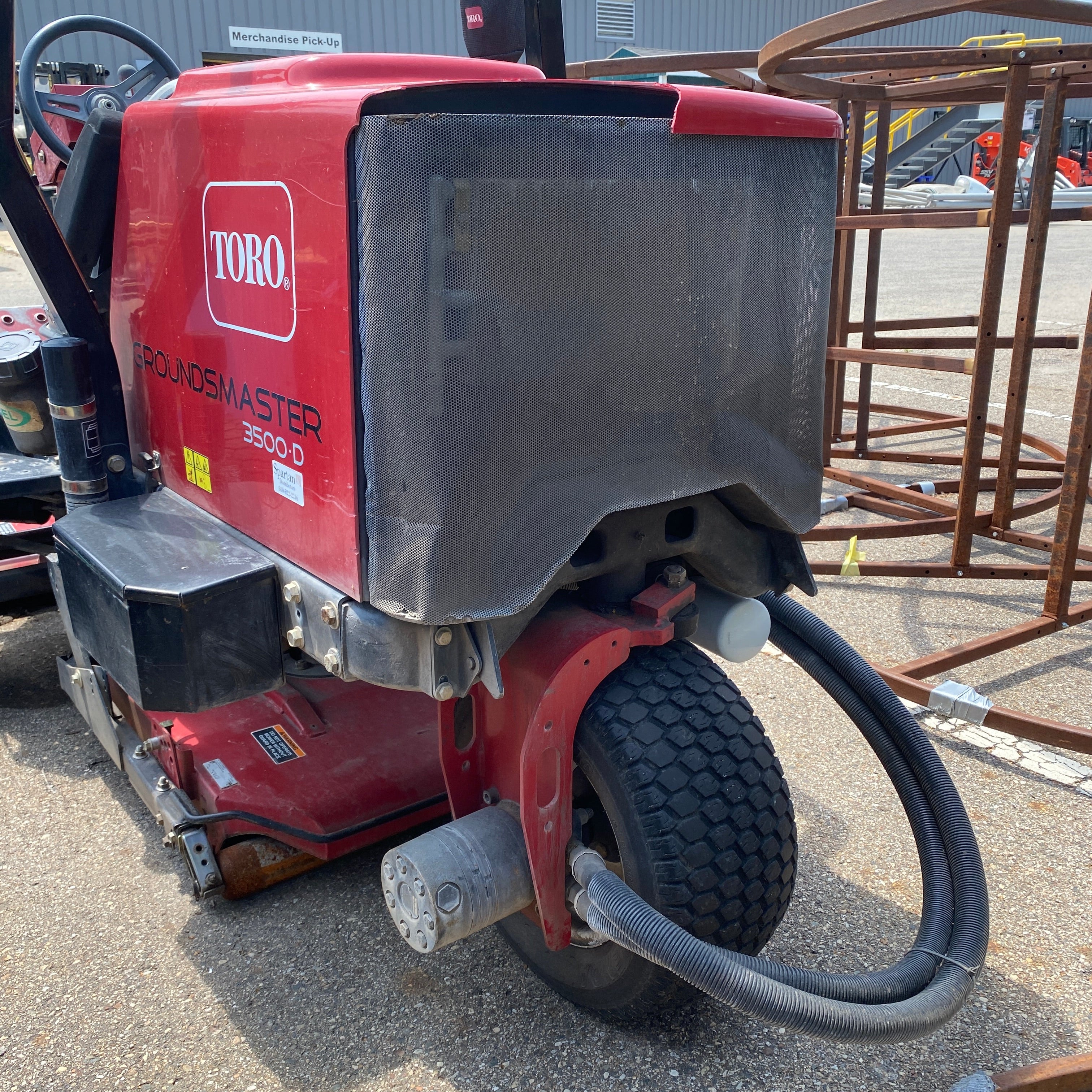 Toro Groundmaster 3500-D Sidewinder Turf Mower