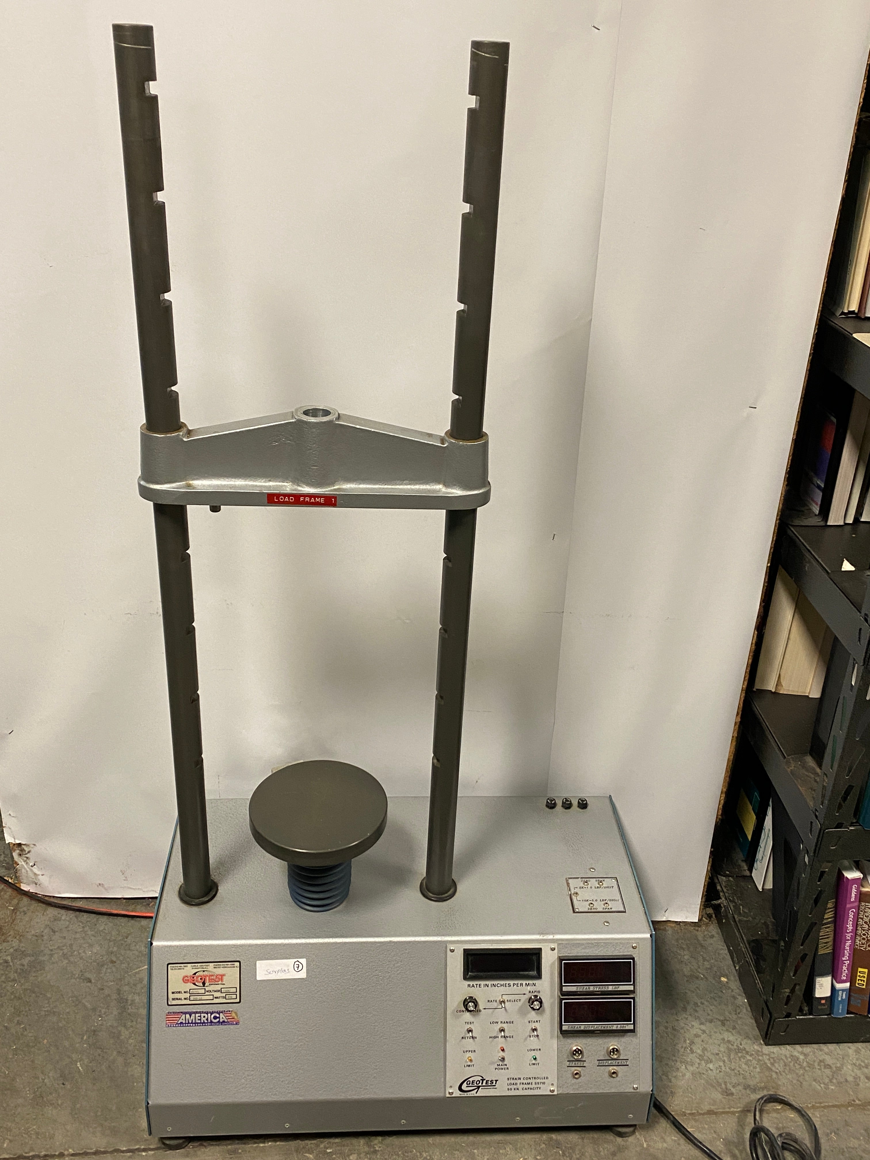 GeoTest S5771 Strain Controlled Load Frame