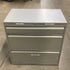 Teknion Furniture Systems Grey 3 Drawer Lockable File Cabinet