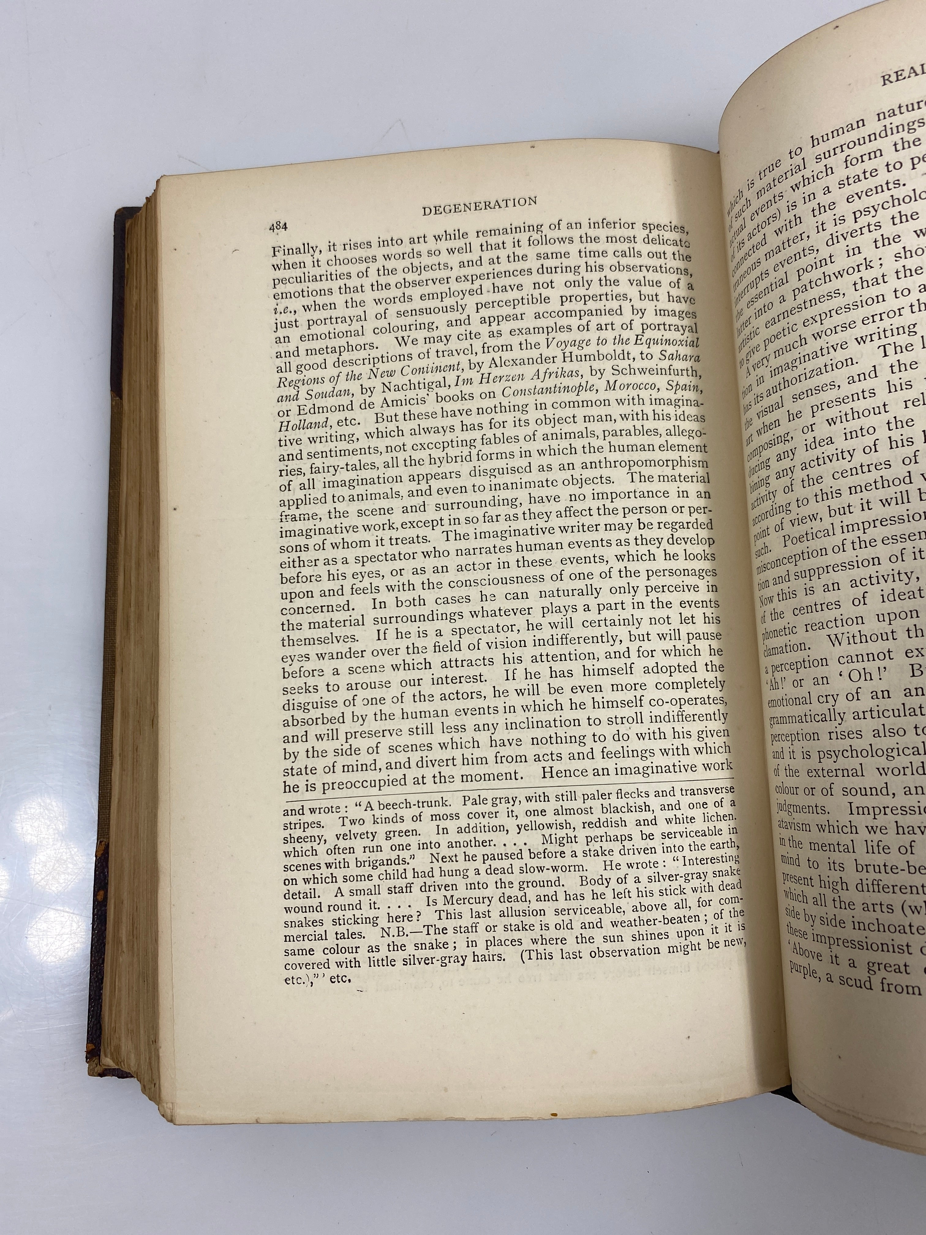 Degeneration by max Nordau 4th Ed. 1895 HC