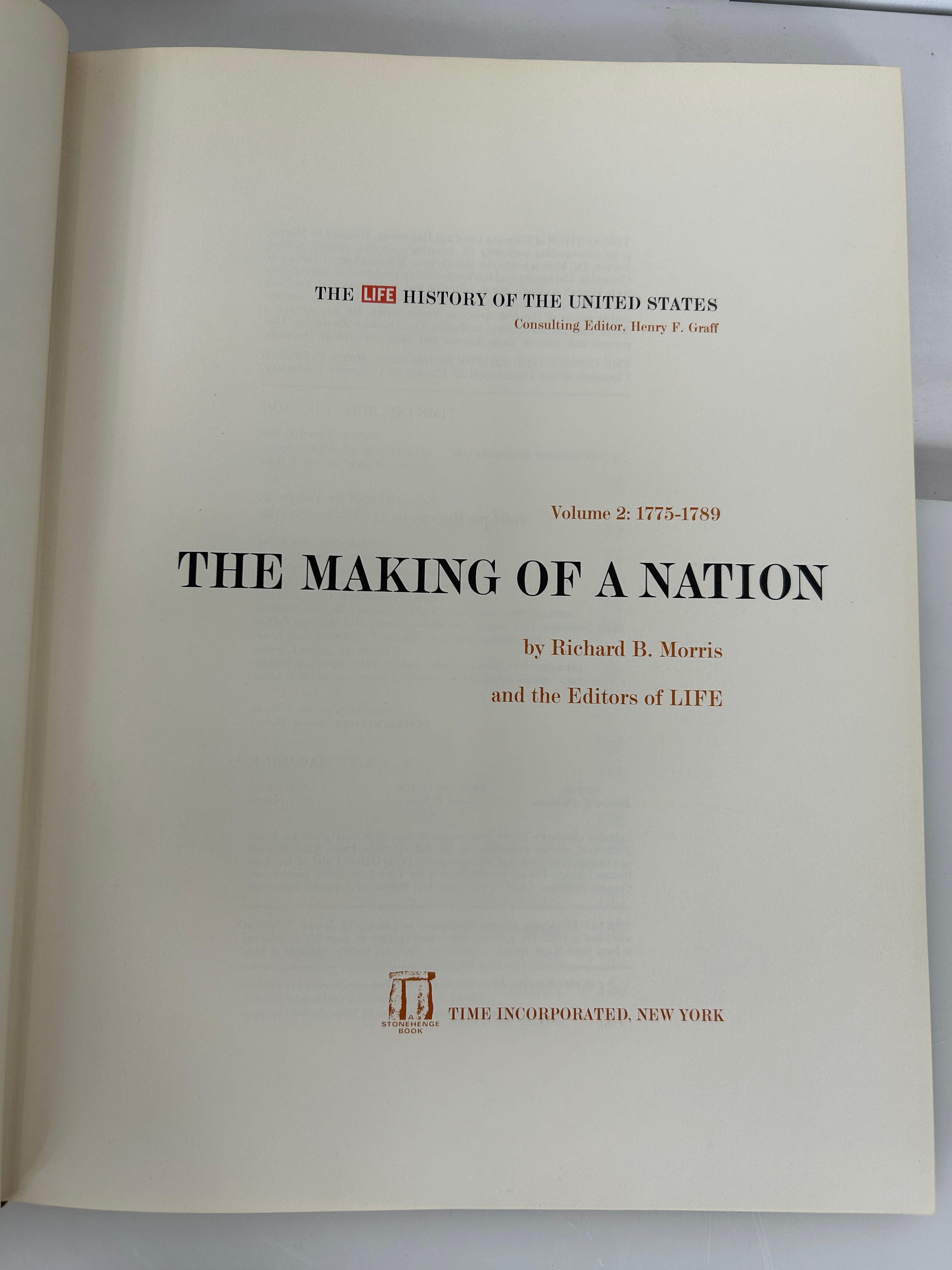12 Vol Set The LIFE History of the United States 1964 HC