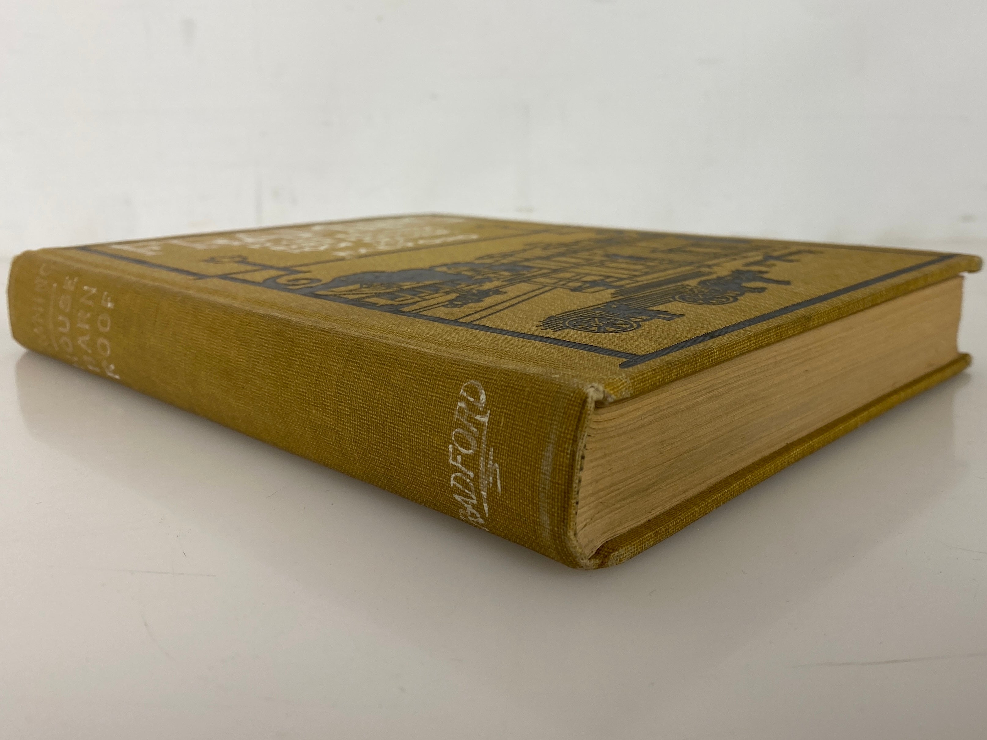 Framing House/Barn/Roof by Radford 1909 Illustrated Antique HC