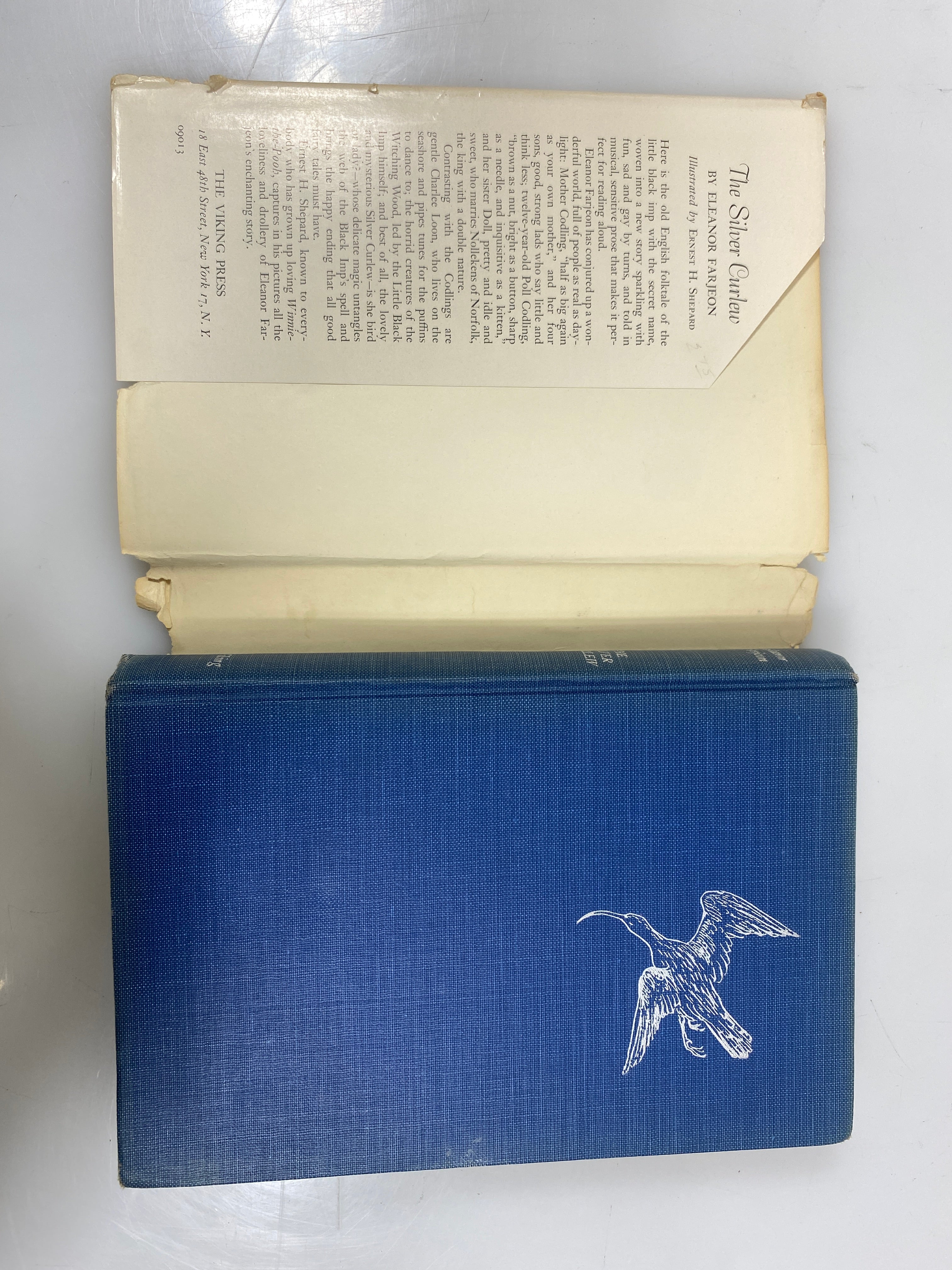 The Silver Curlew by Eleanor Farjeon The Viking Press 1954 HCDJ