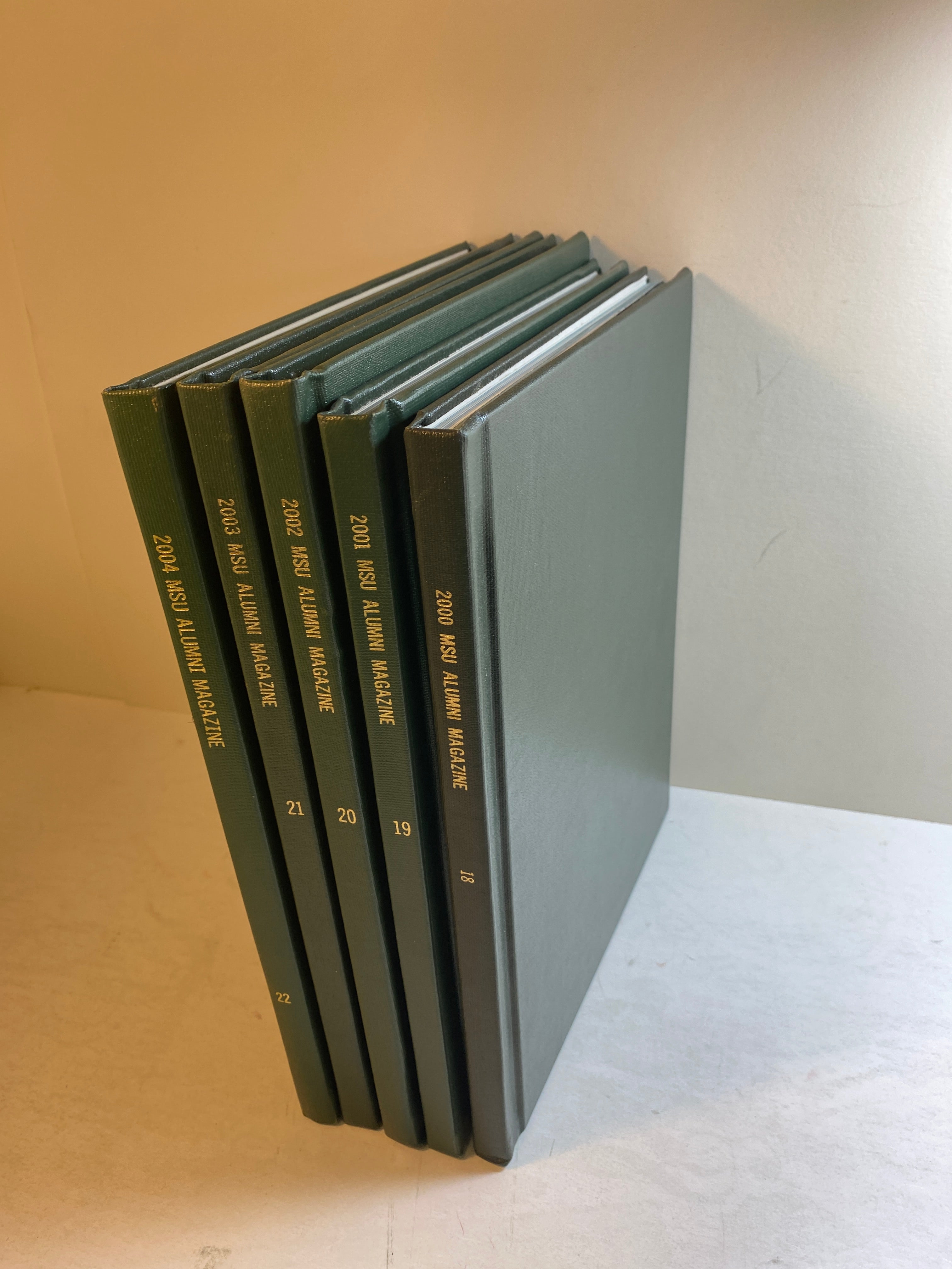MSU Alumni Magazine Library Bound Complete Years 2000-2004