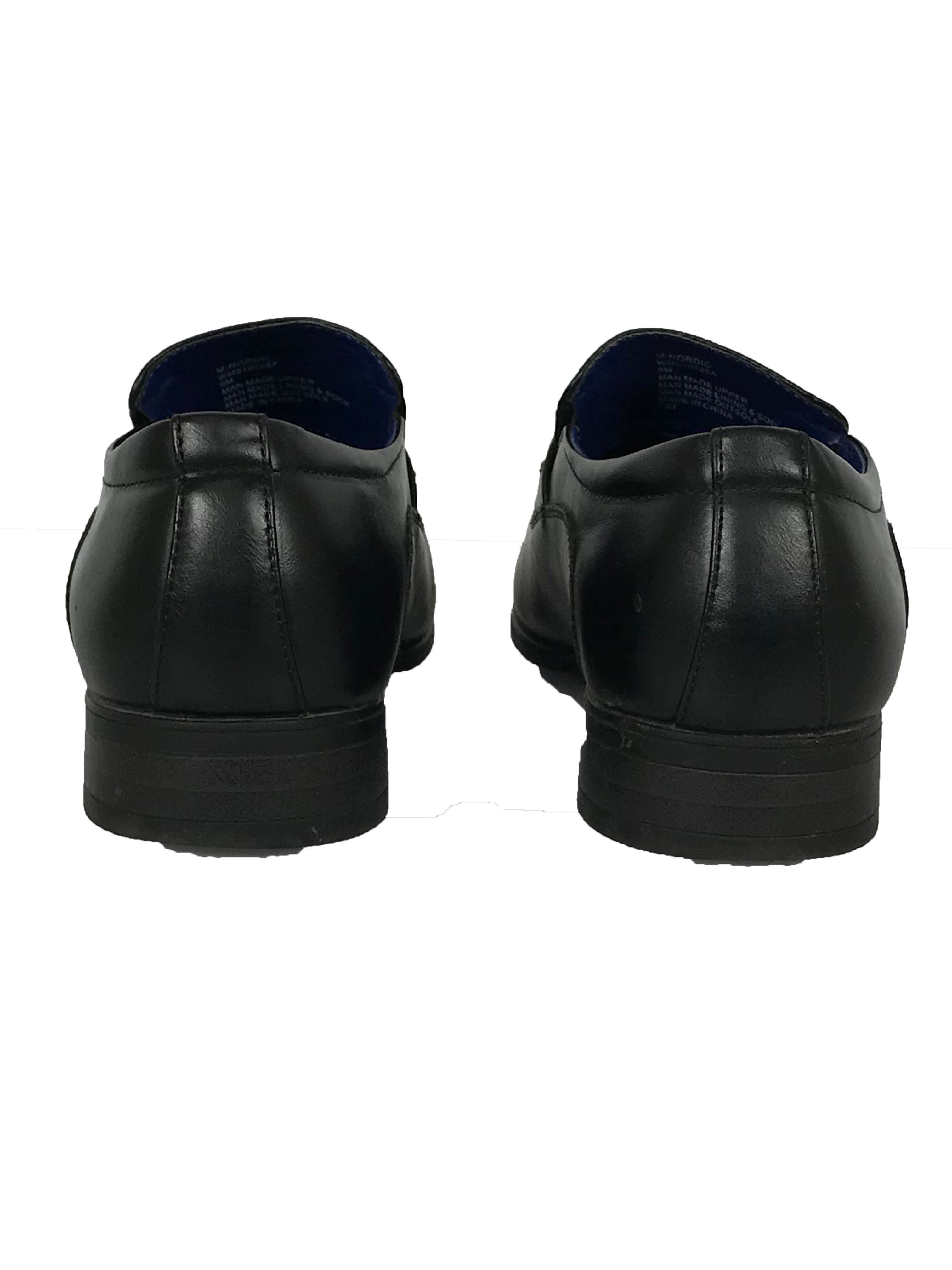 Steve Madden Black Leather Loafer Men's Size 9