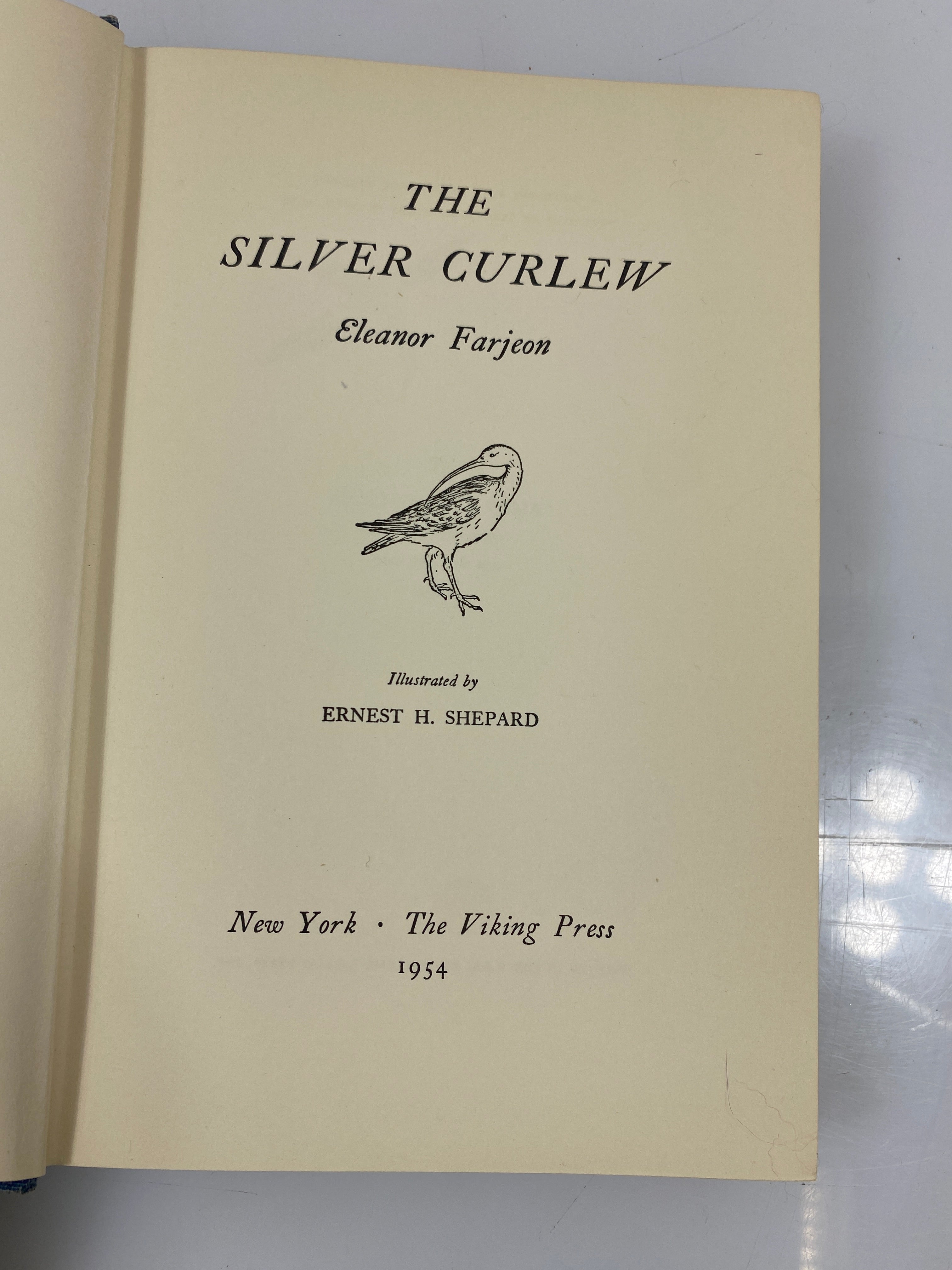 The Silver Curlew by Eleanor Farjeon The Viking Press 1954 HCDJ
