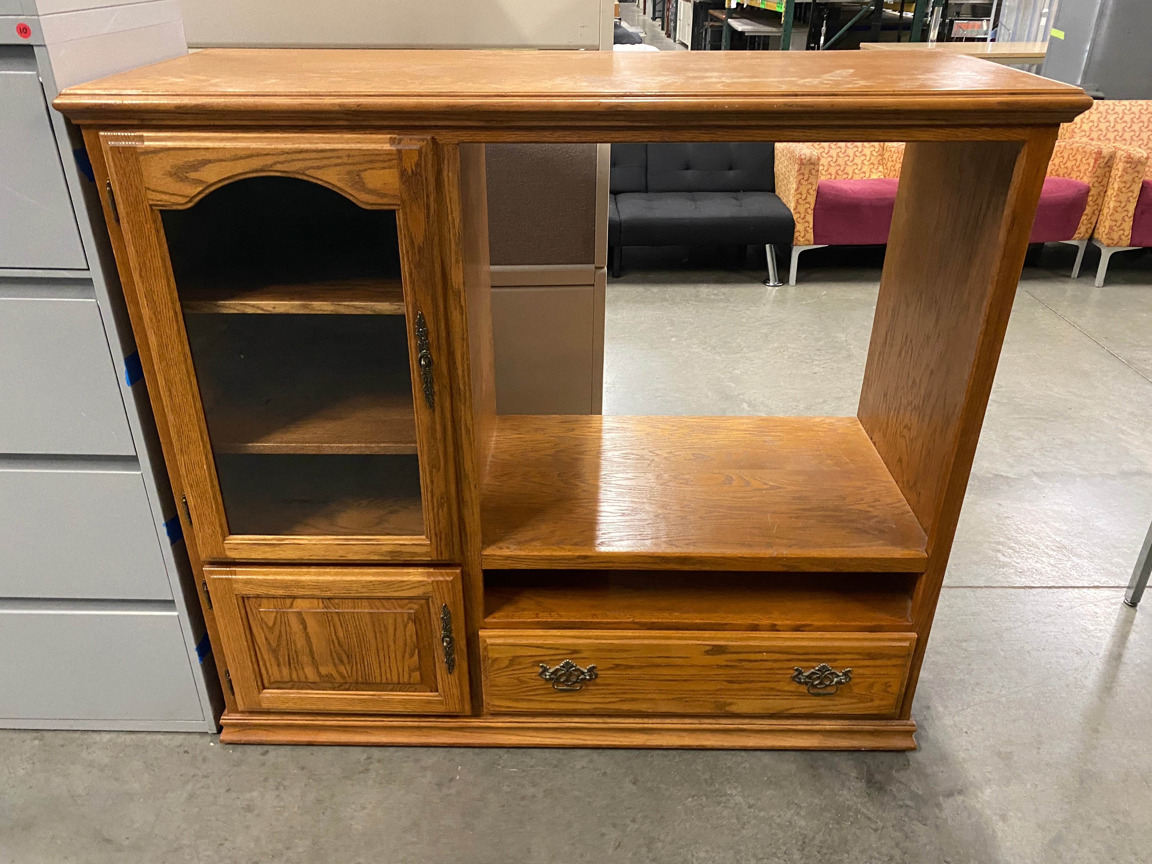 Wooden Mobile Entertainment Center