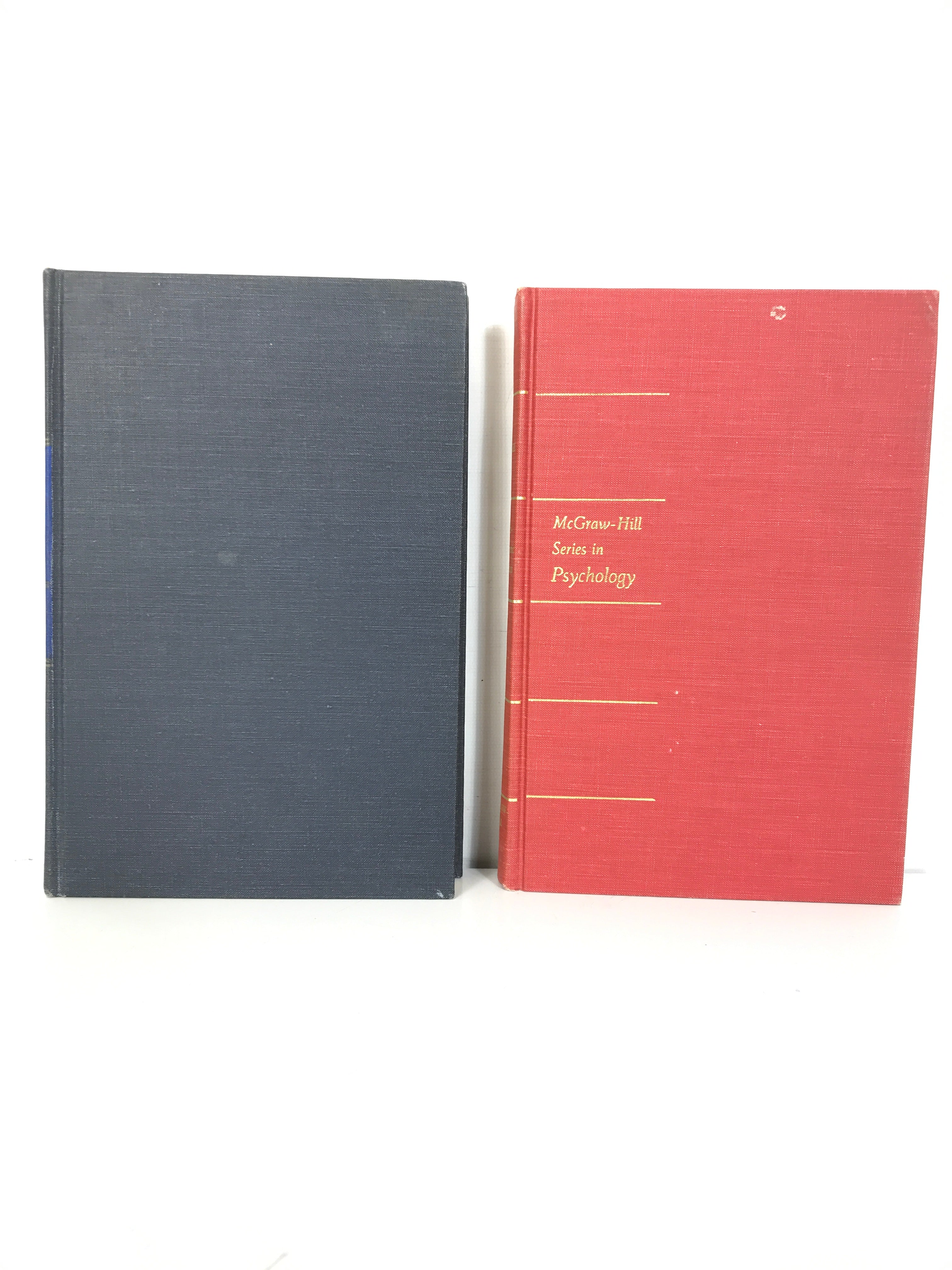 Lot of 2 Probability and Statistics Textbooks 1956-1966 Vintage HC