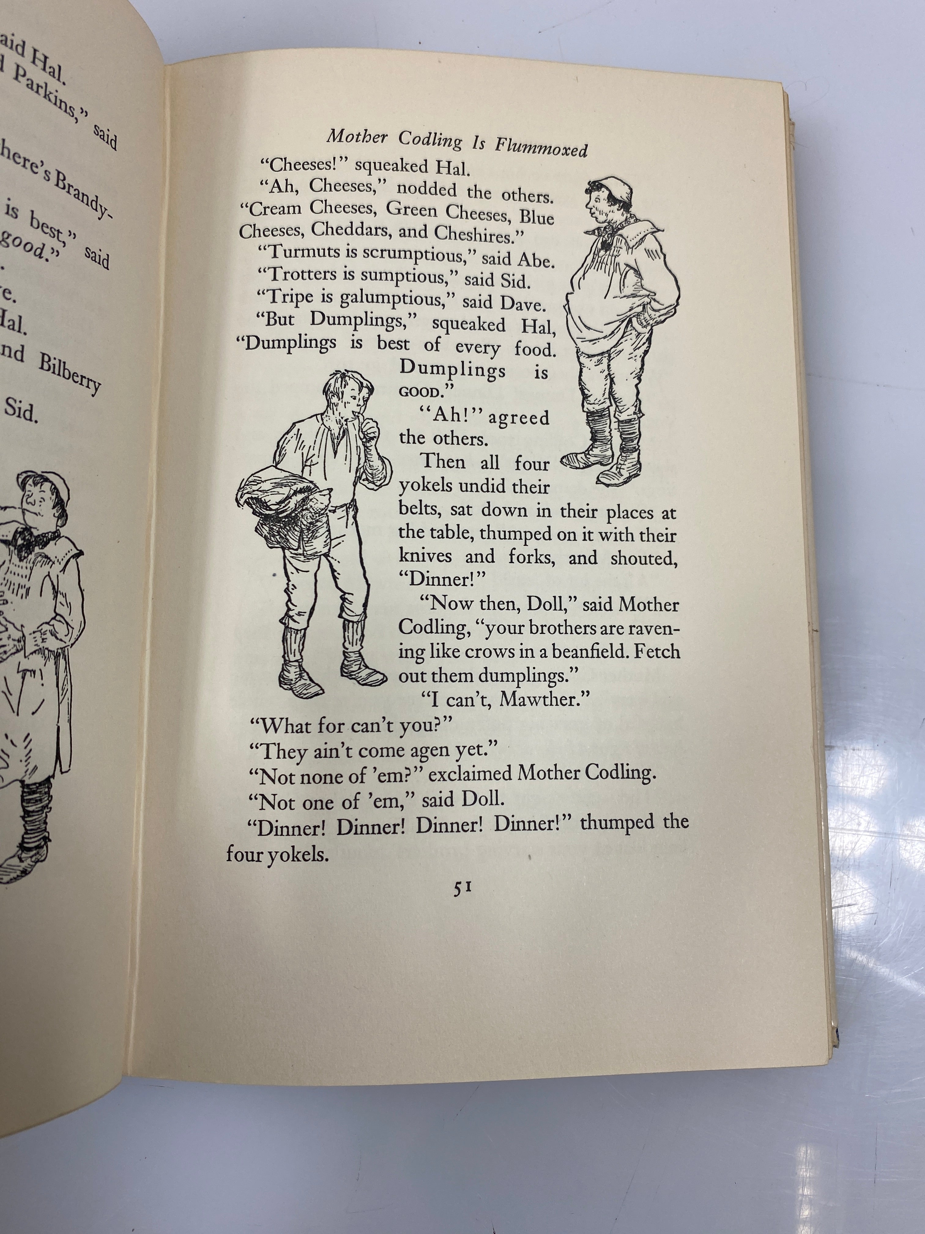 The Silver Curlew by Eleanor Farjeon The Viking Press 1954 HCDJ