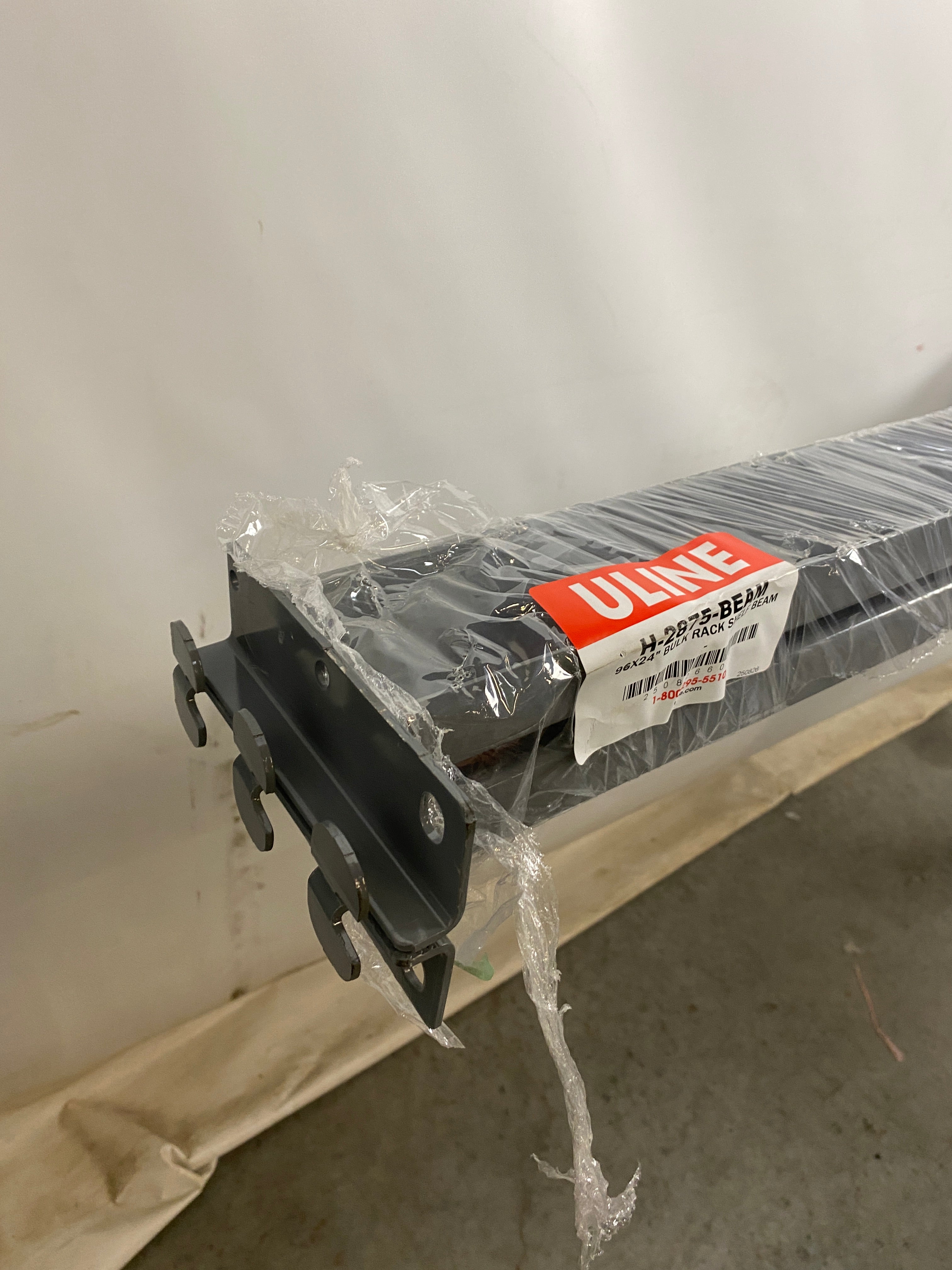 Uline H-2875 96x24 Bulk Rack Shelf Beam *New*