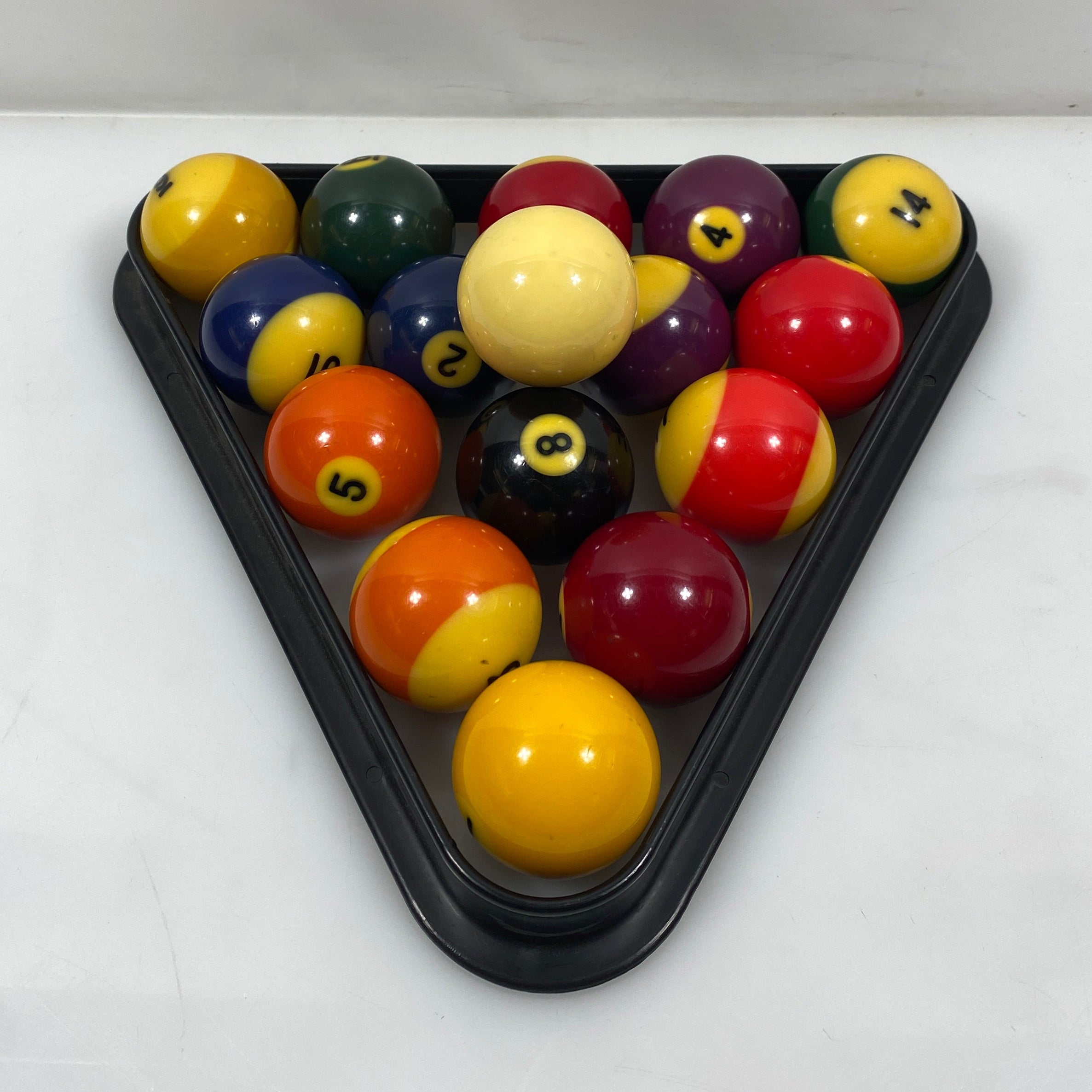 Pool Billiard Ball Set w/ Rack