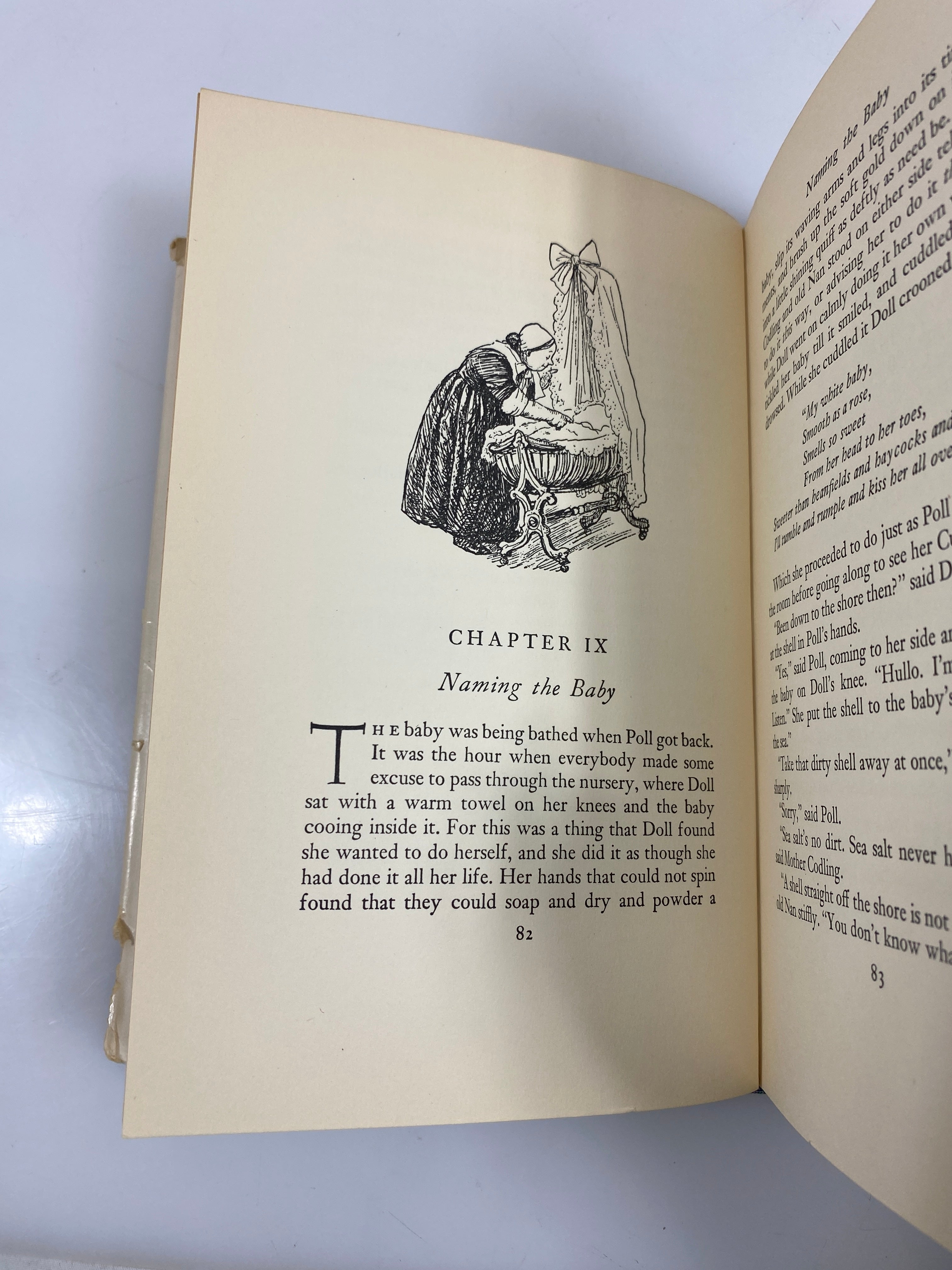 The Silver Curlew by Eleanor Farjeon The Viking Press 1954 HCDJ