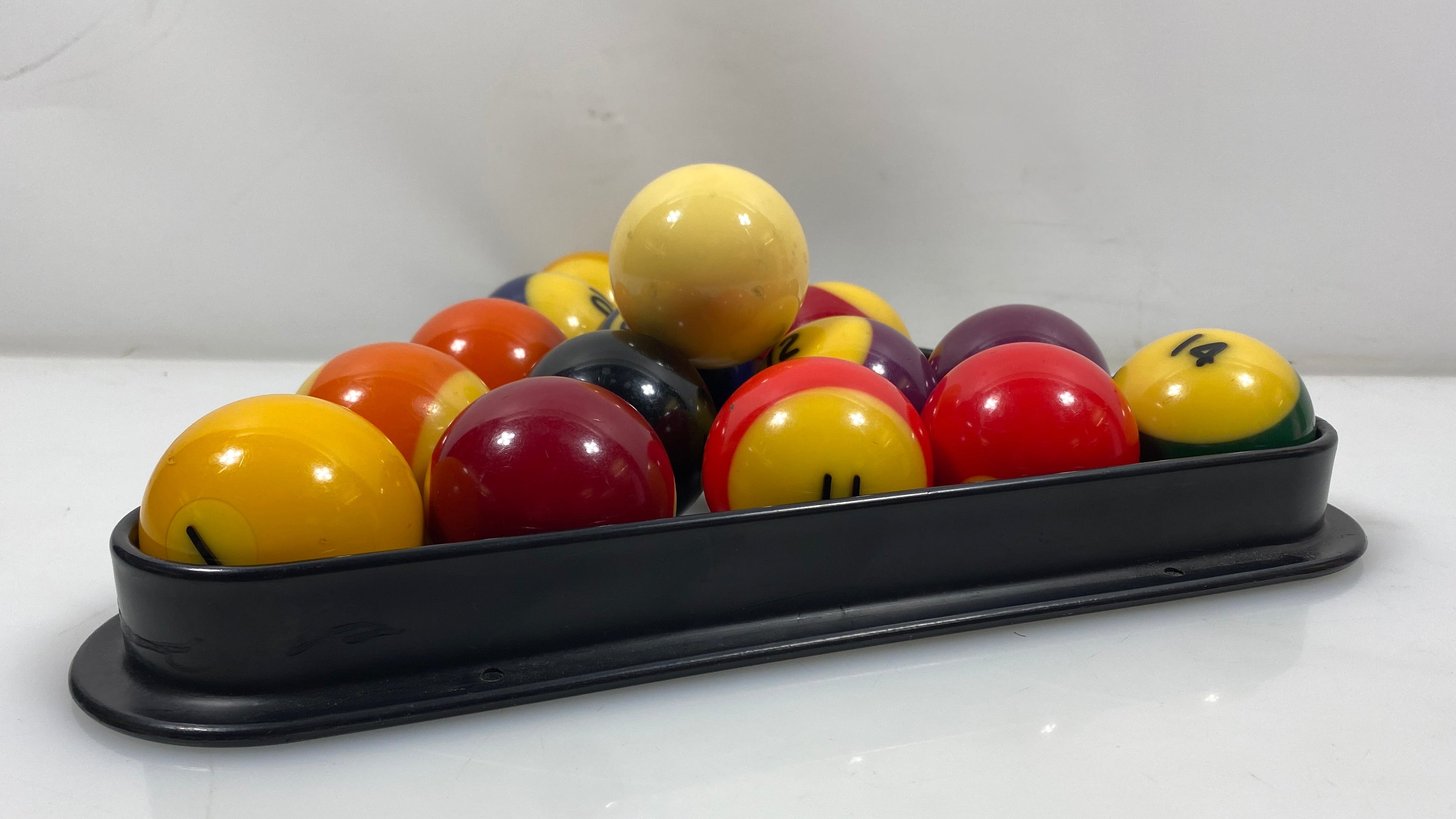 Pool Billiard Ball Set w/ Rack