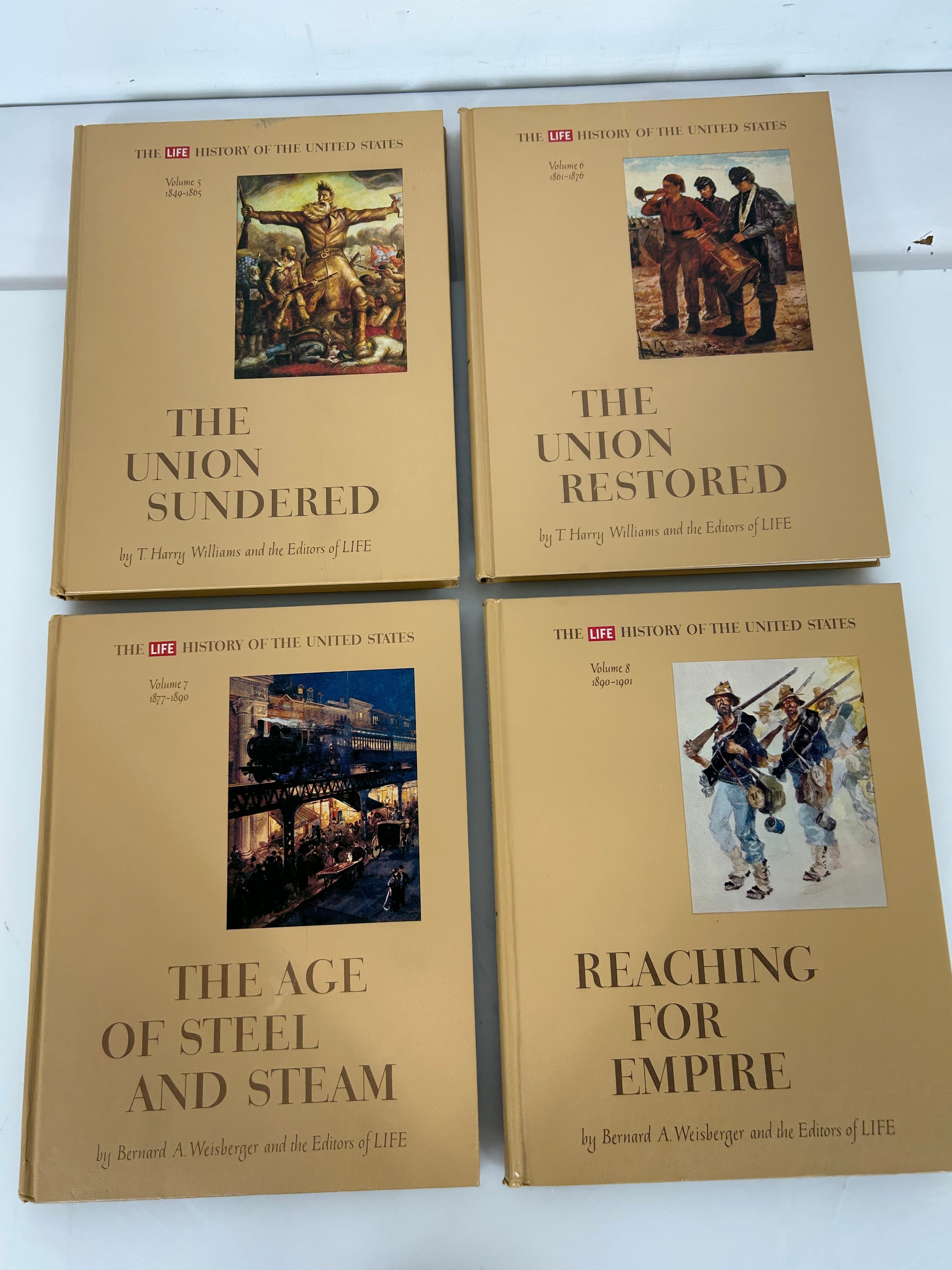 12 Vol Set The LIFE History of the United States 1964 HC