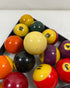 Pool Billiard Ball Set w/ Rack