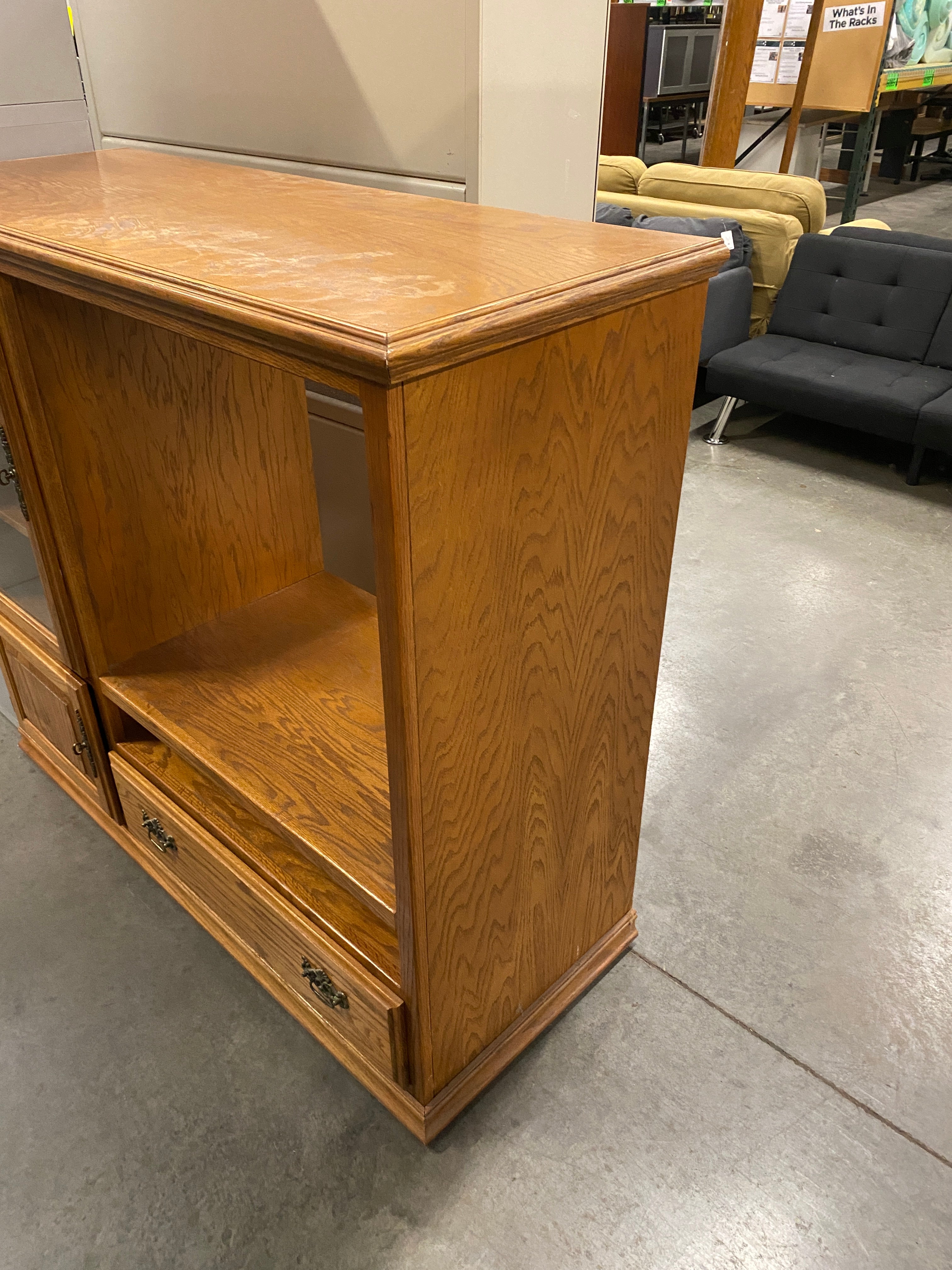 Wooden Mobile Entertainment Center
