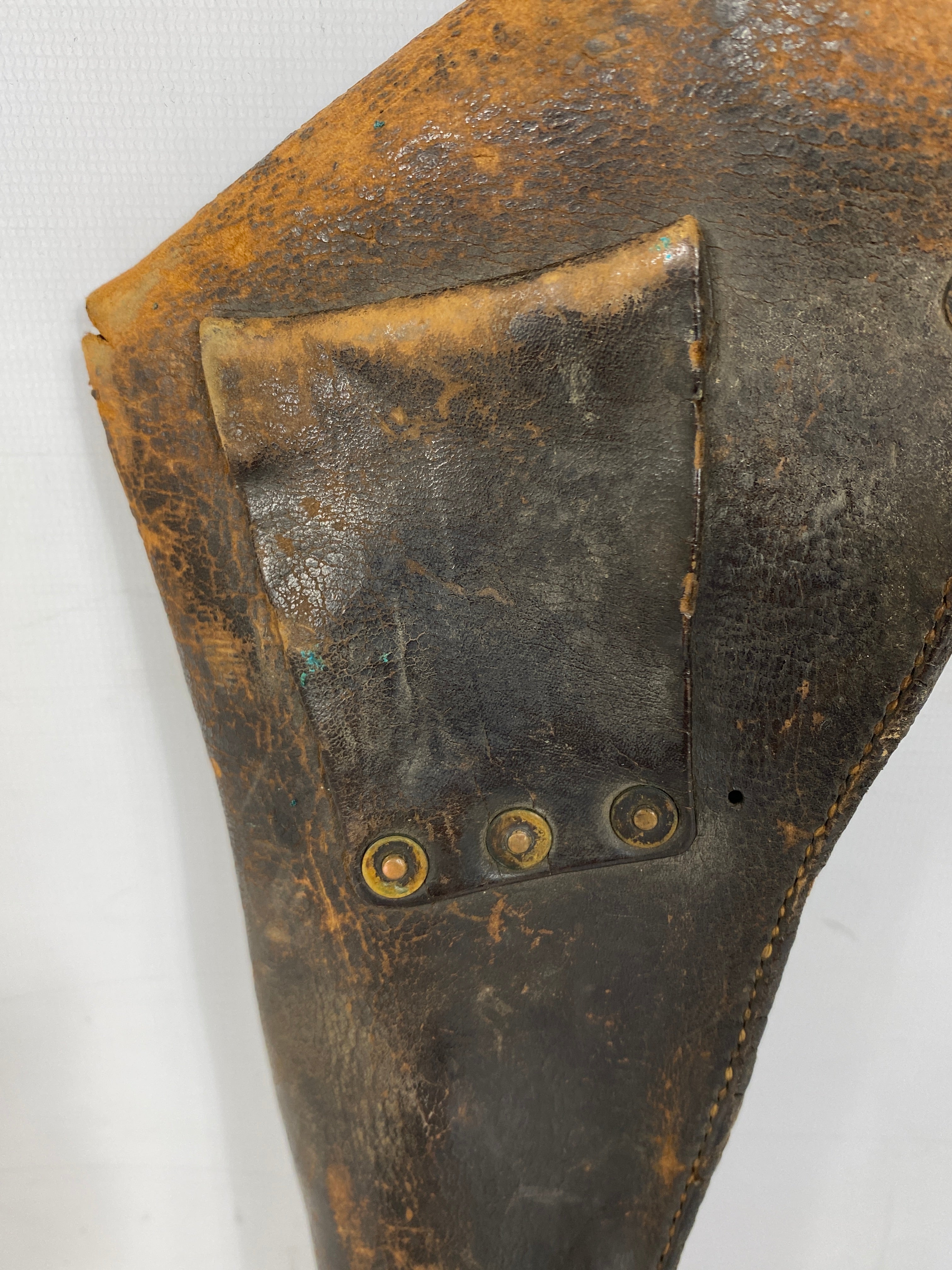 Original American Civil War Brown Leather Revolver Holster