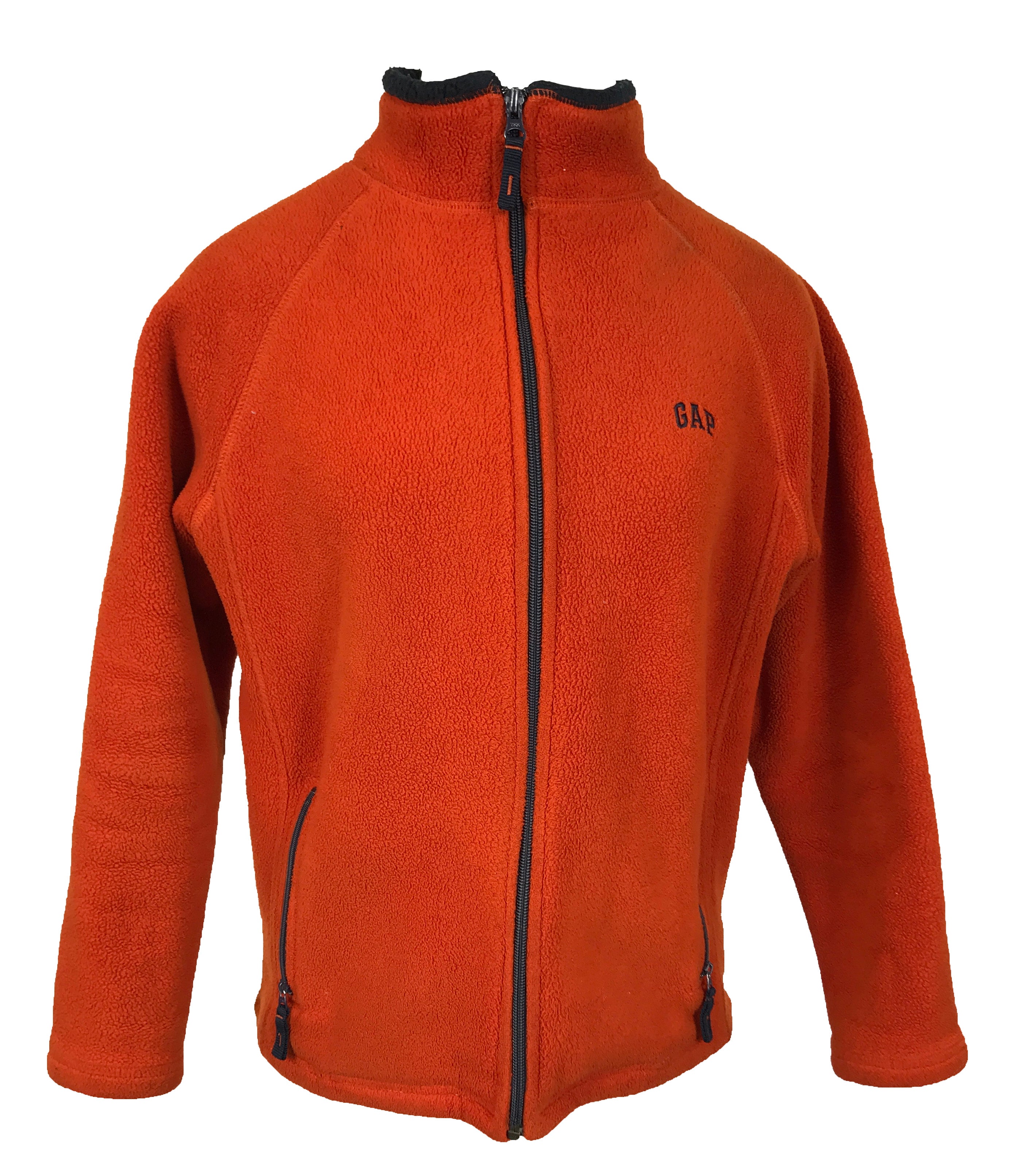 GAP Kids Orange Zip Up Jacket Size XXL