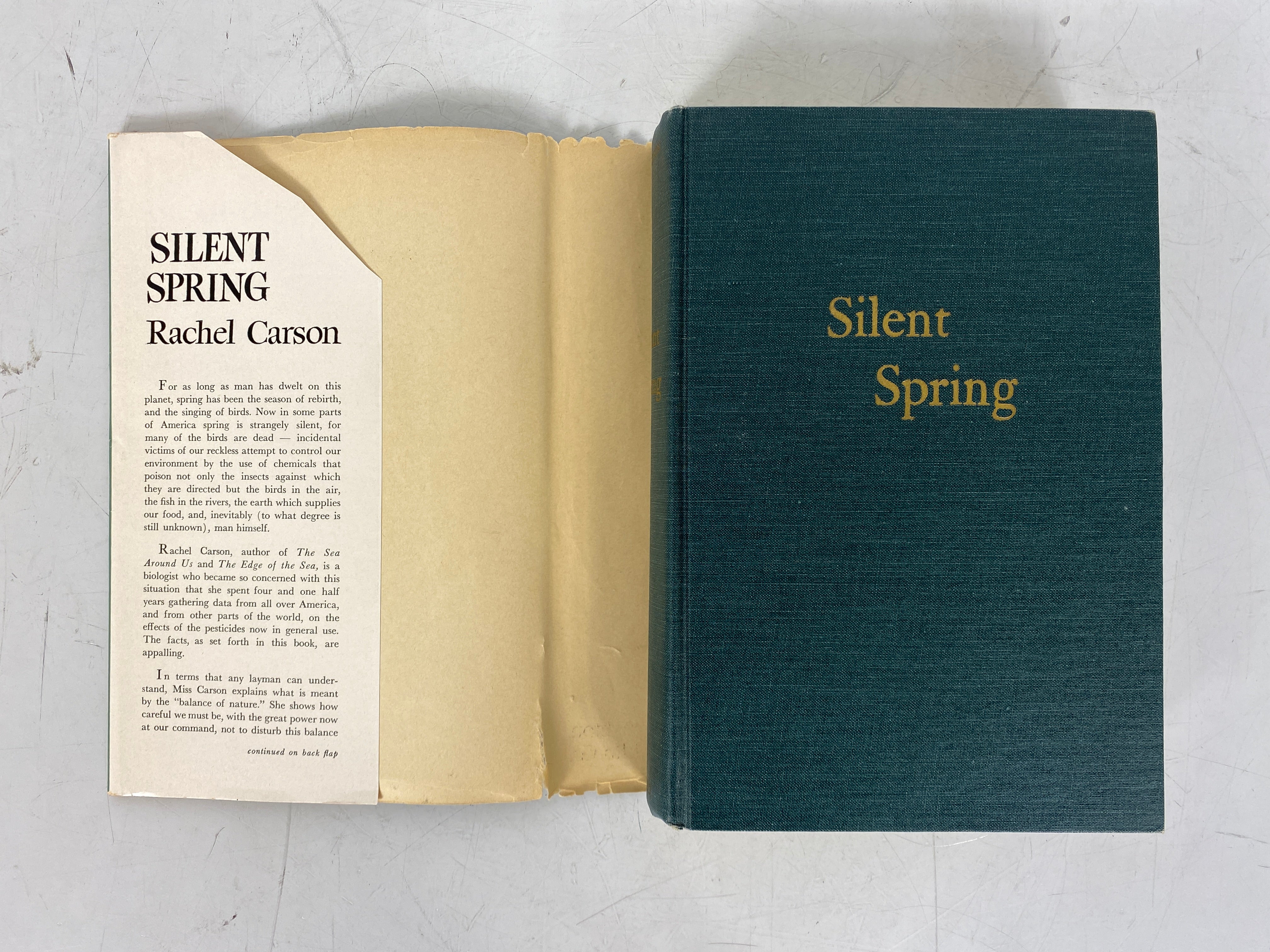 Silent Sprint by Rachel Carson 1962 1st Edition 1st Printing HC DJ