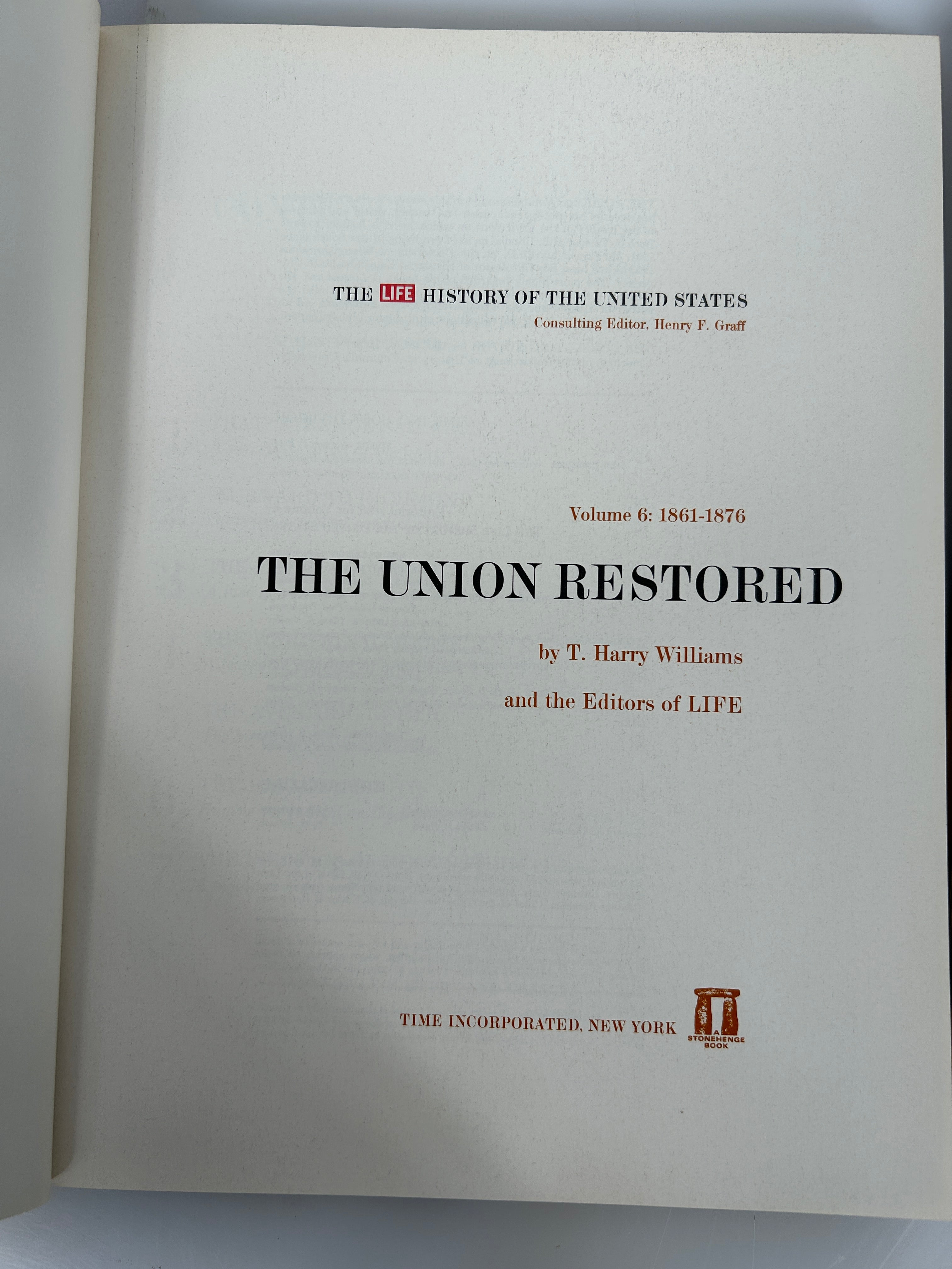 12 Vol Set The LIFE History of the United States 1964 HC