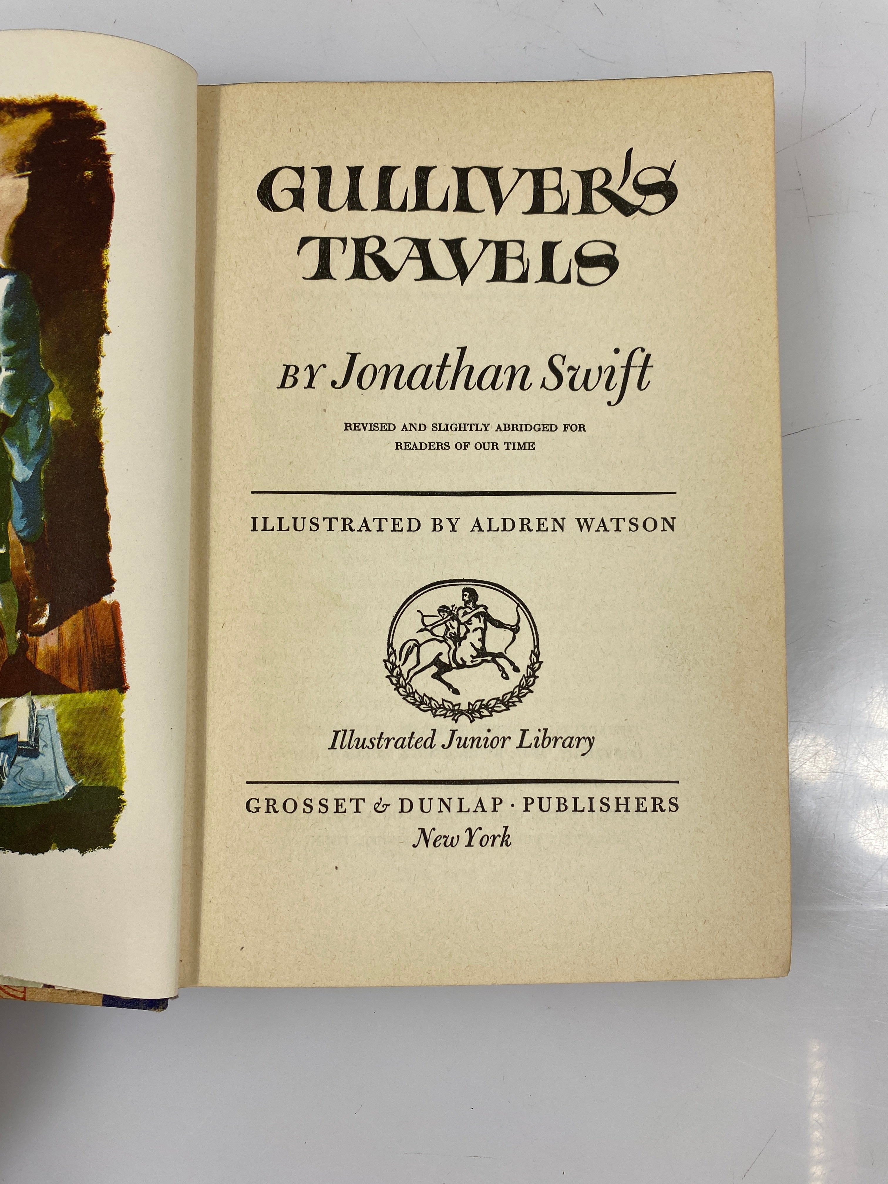 Gulliver's Travels by Jonathan Swift 1947 HC