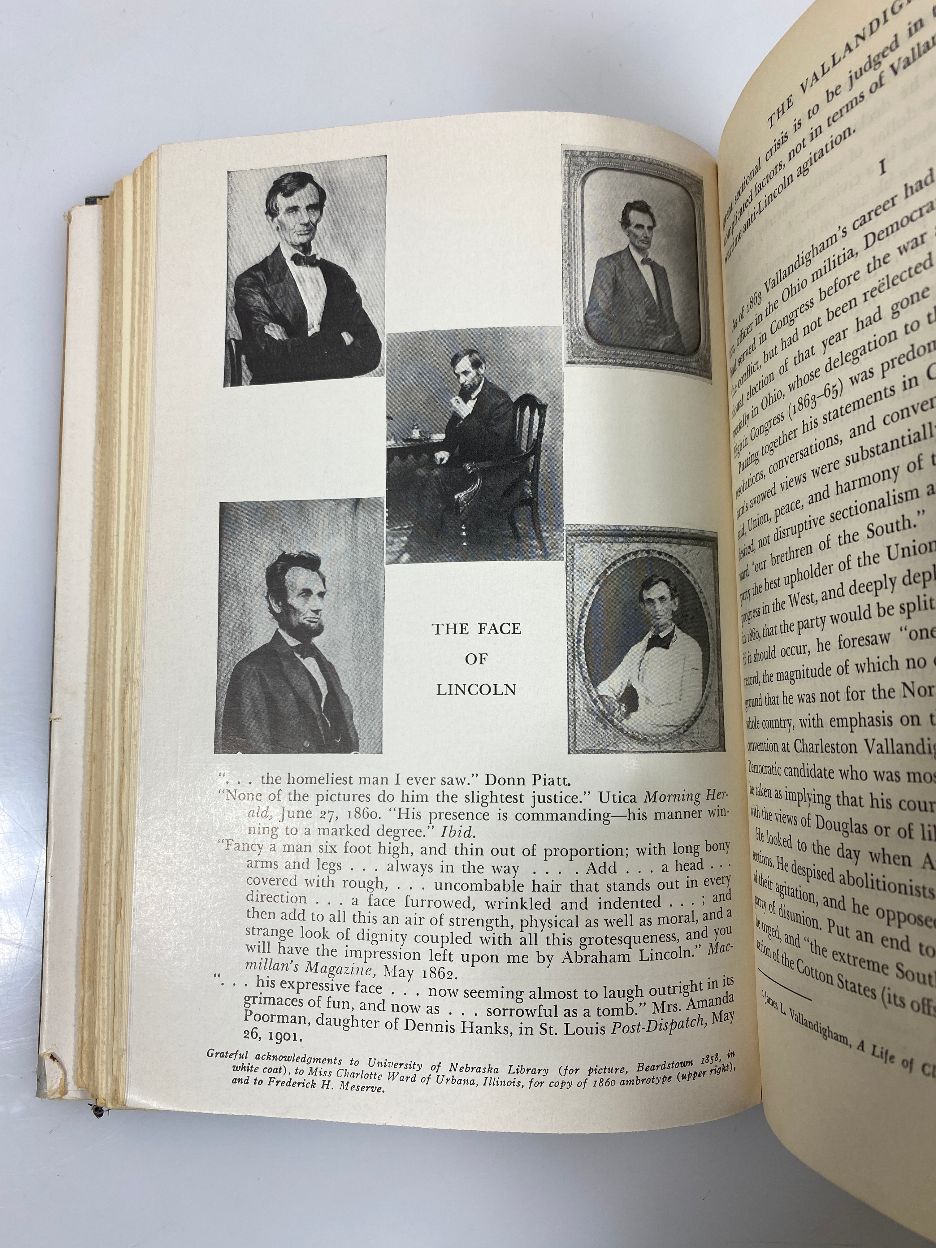 Midstream: Lincoln the President by Randall 1953 HCDJ