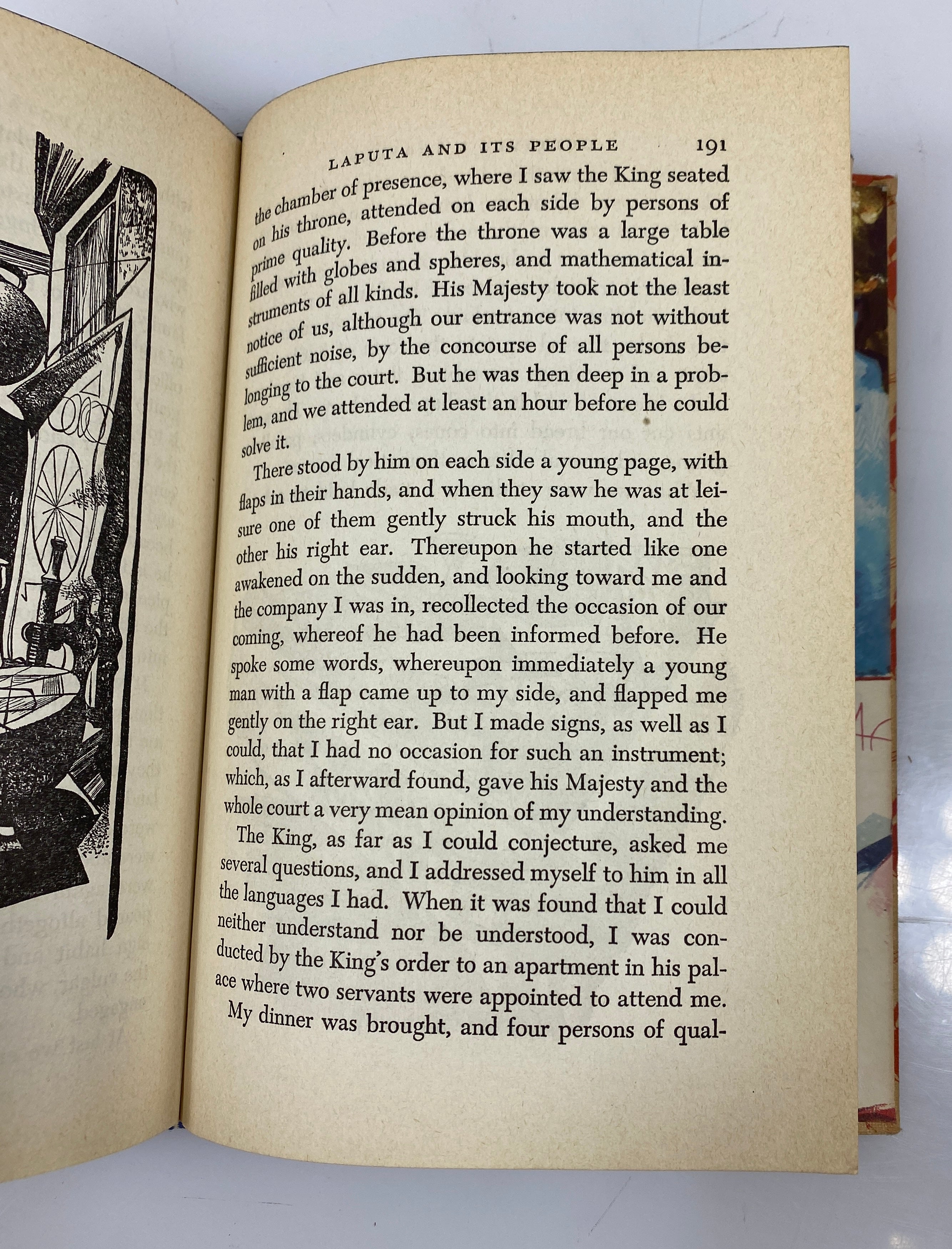 Gulliver's Travels by Jonathan Swift 1947 HC