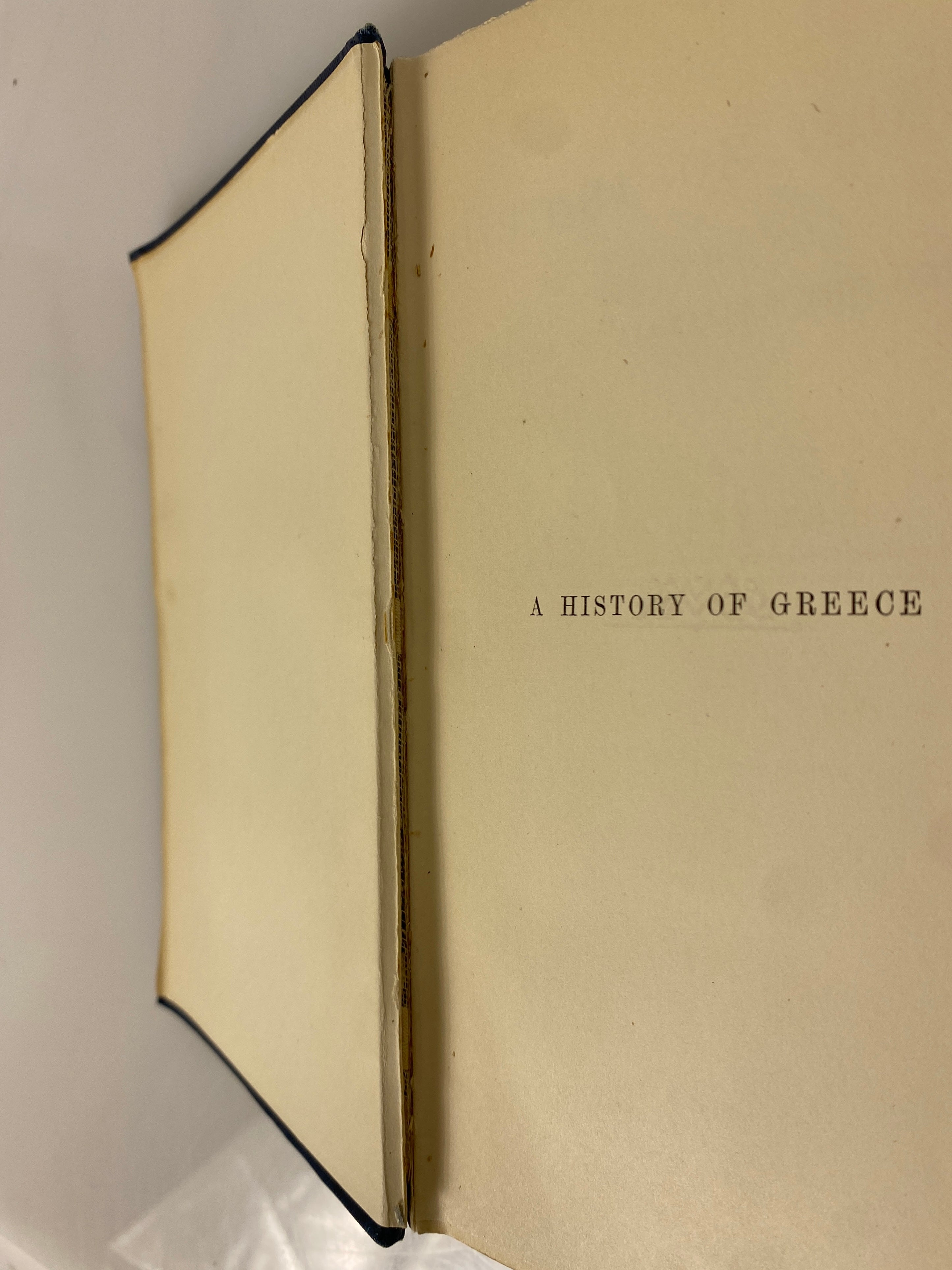 A History of Greece by J.B. Bury Vol II 1902 Antique Ex-Library HC