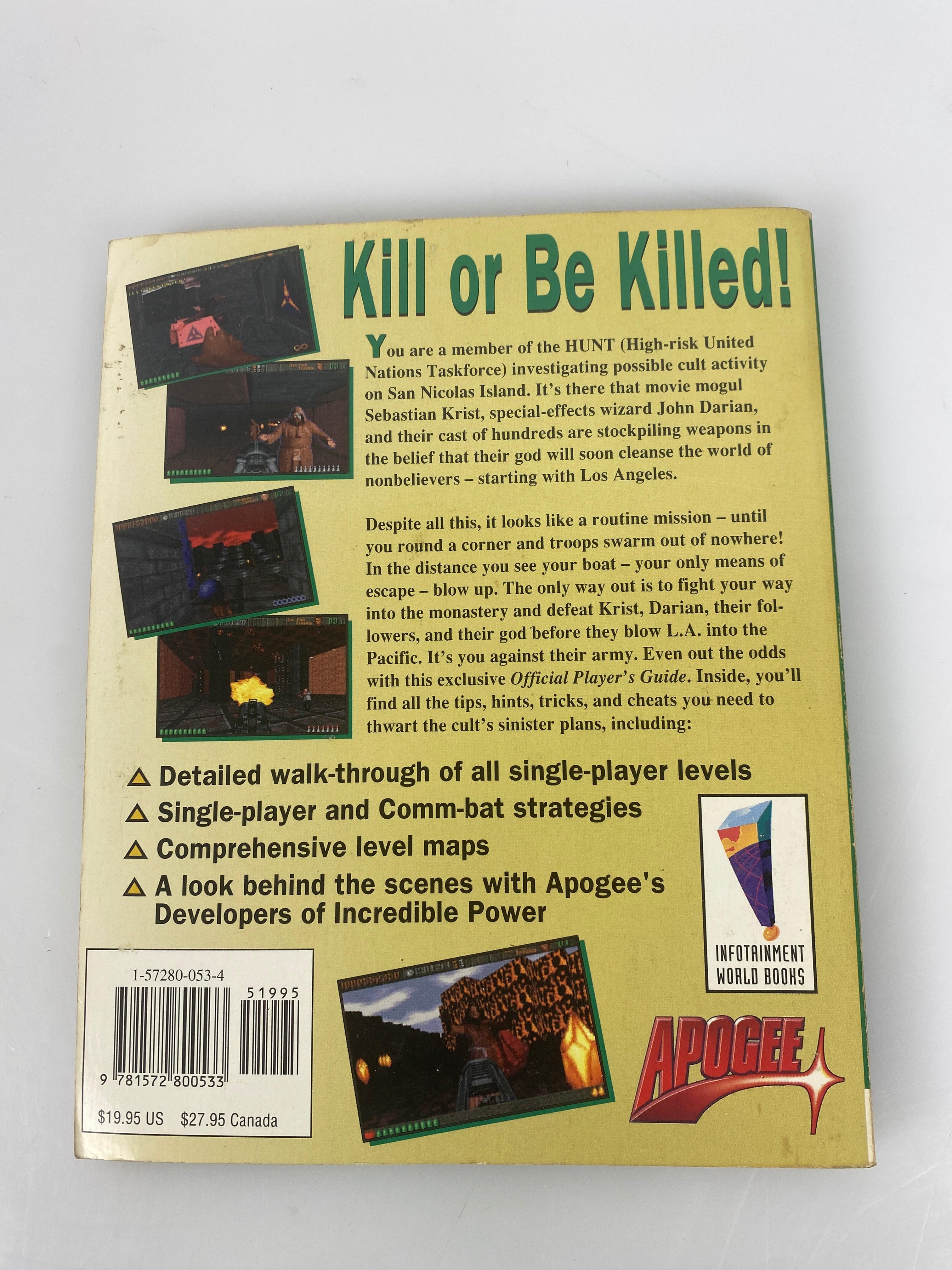 Rise of the Triad Official Strategy Guide 1994