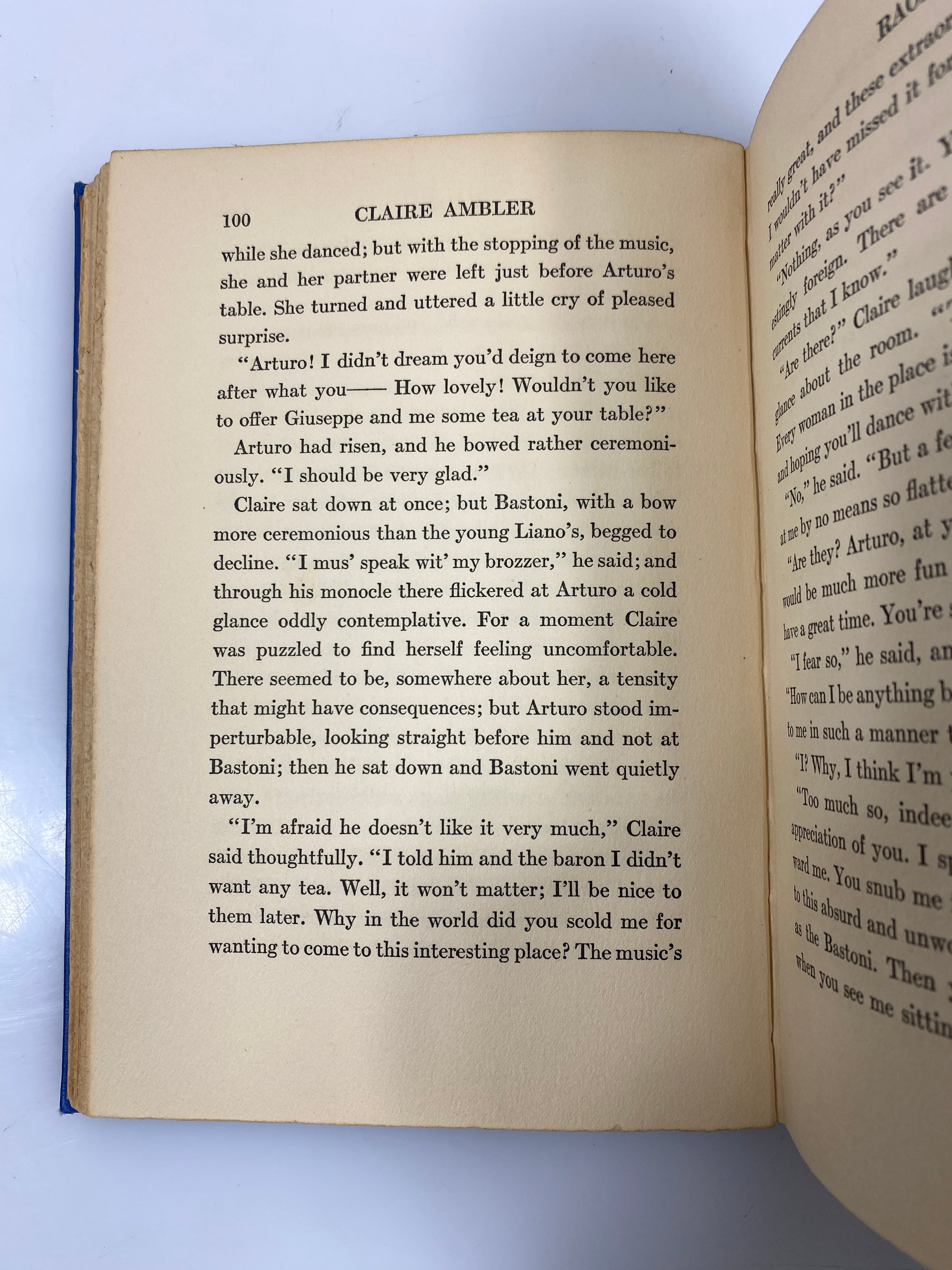 Claire Ambler by Booth Tarkington 1st Ed. 1928 HC