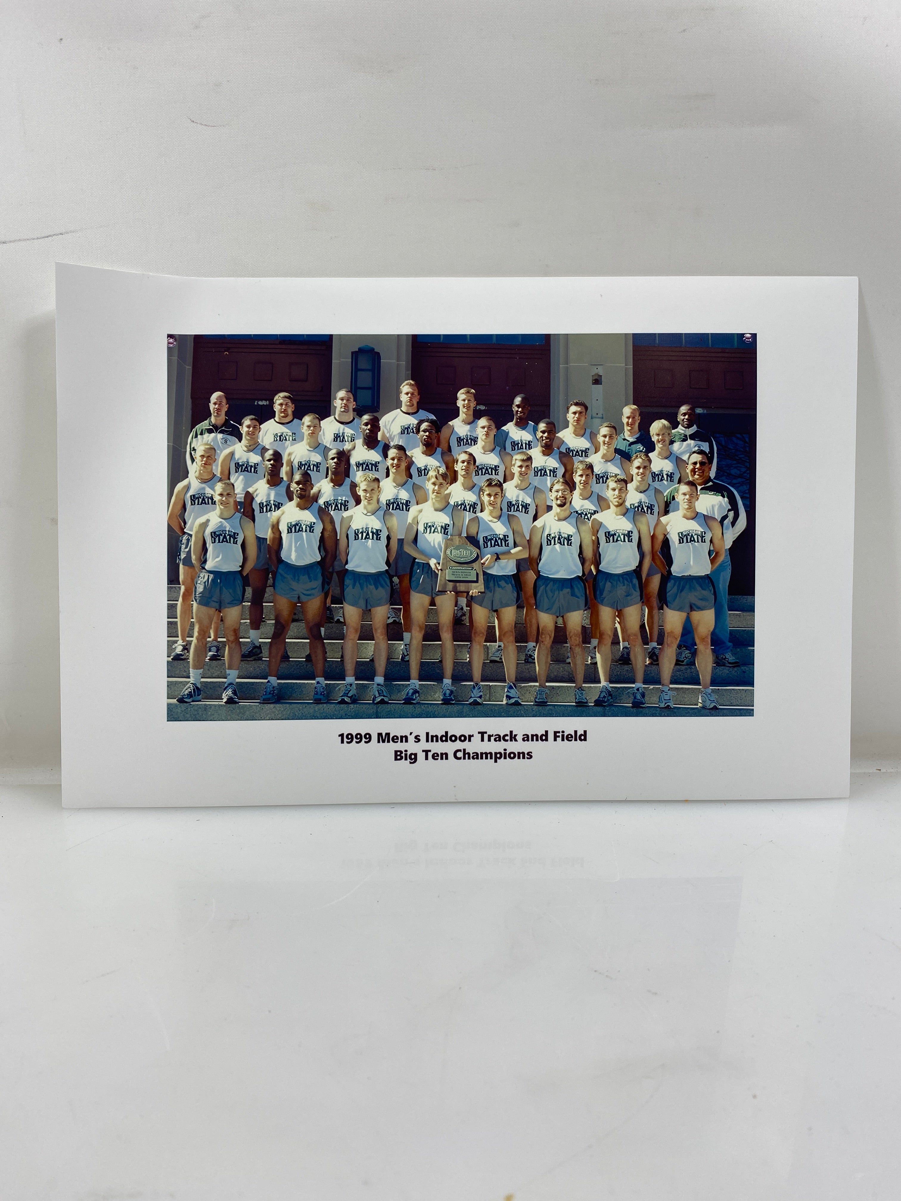 1999 MSU's Men's Indoor Track and Field, Big Ten Champs Photograph