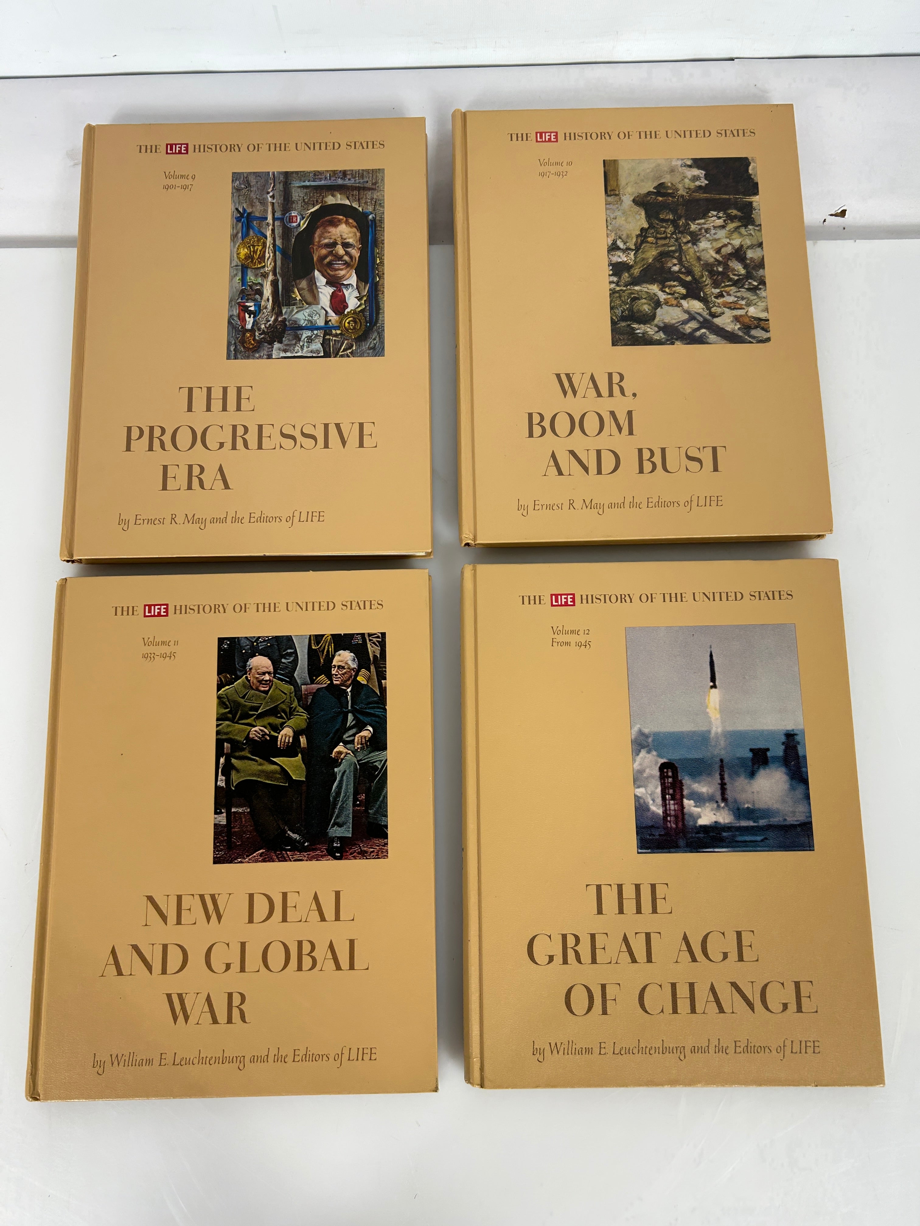 12 Vol Set The LIFE History of the United States 1964 HC