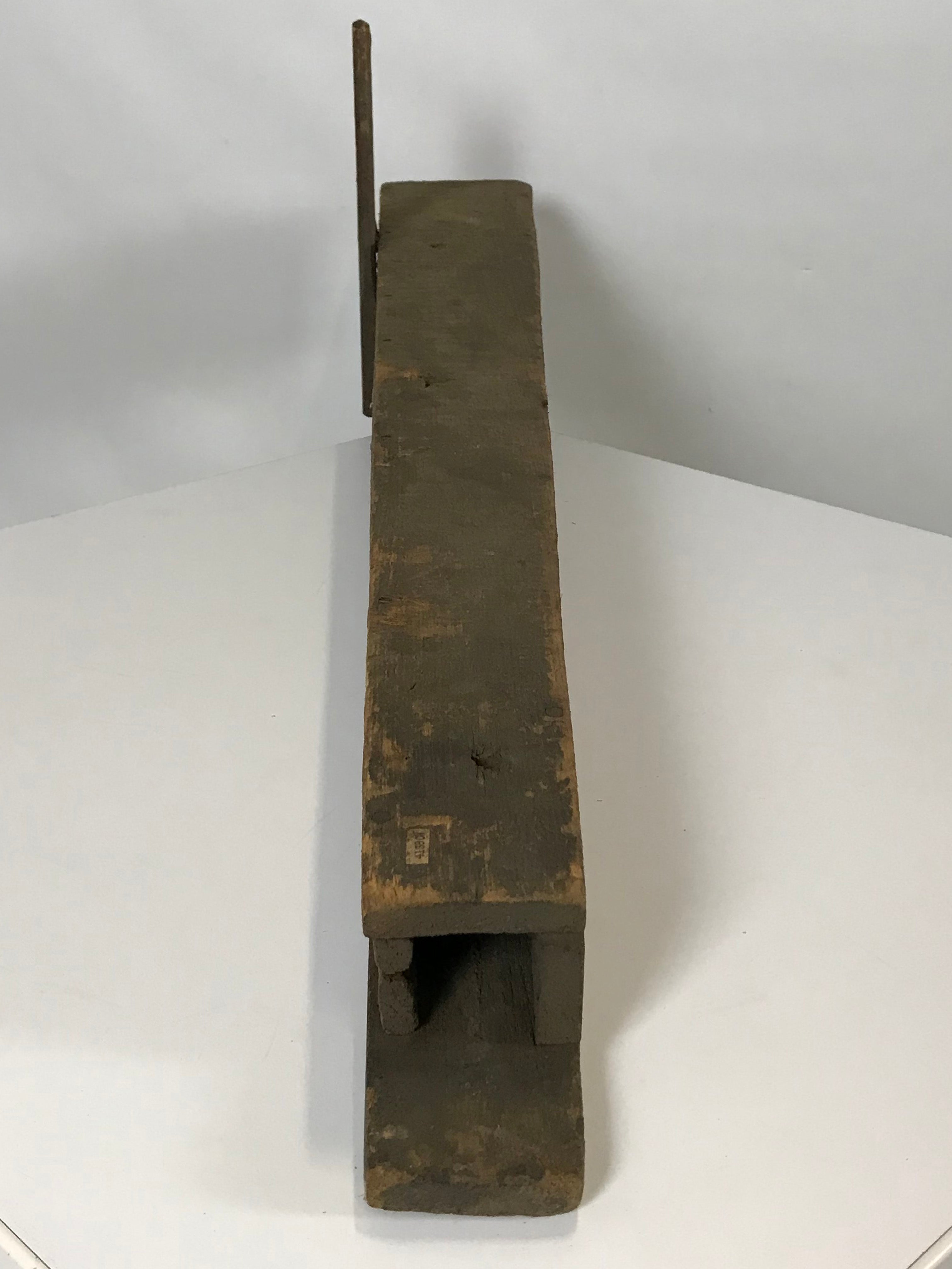 Vintage Wood Piece from Homemade Corn Planter
