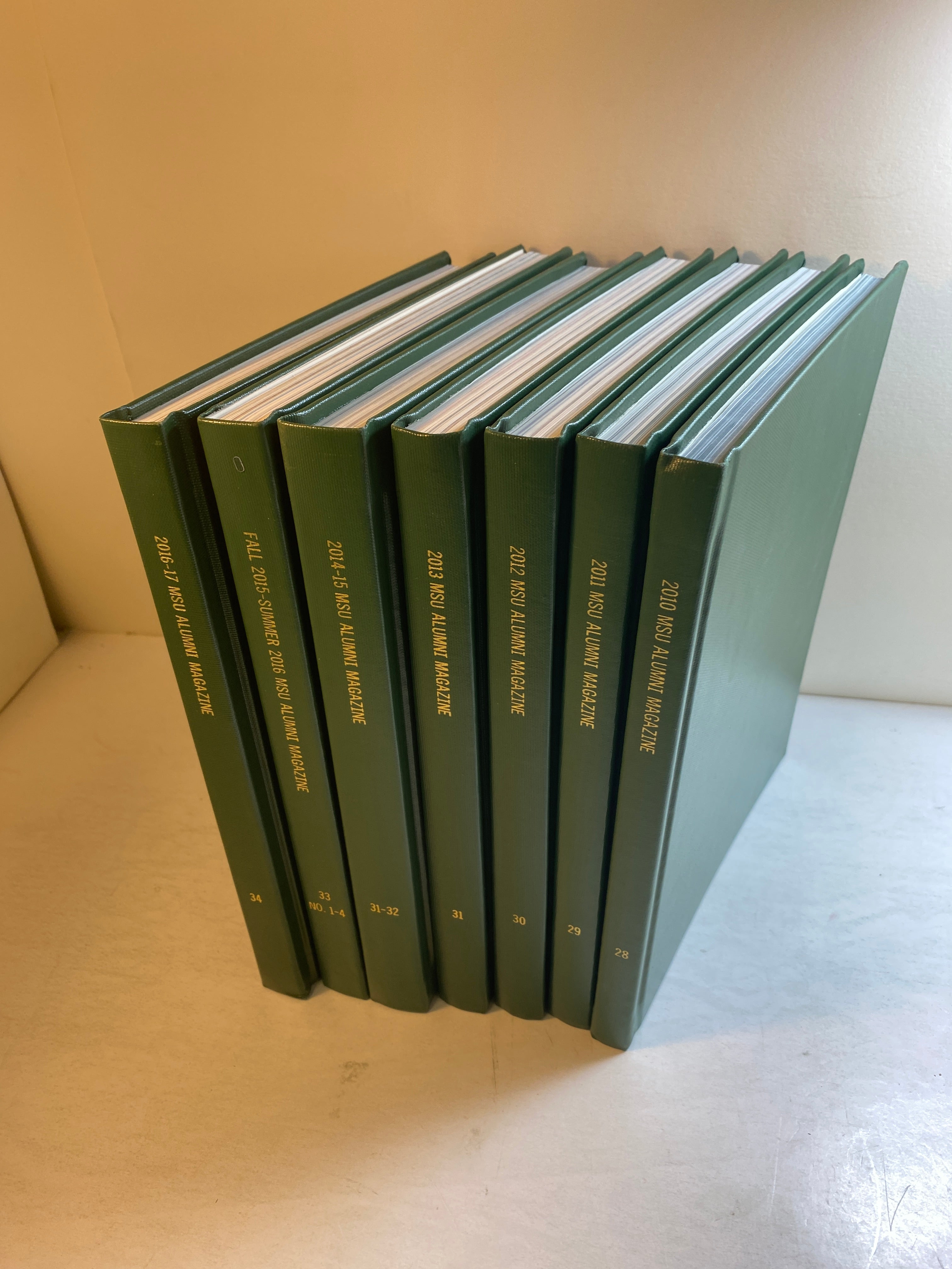 MSU Alumni Magazine Library Bound Complete Years 2010-2017