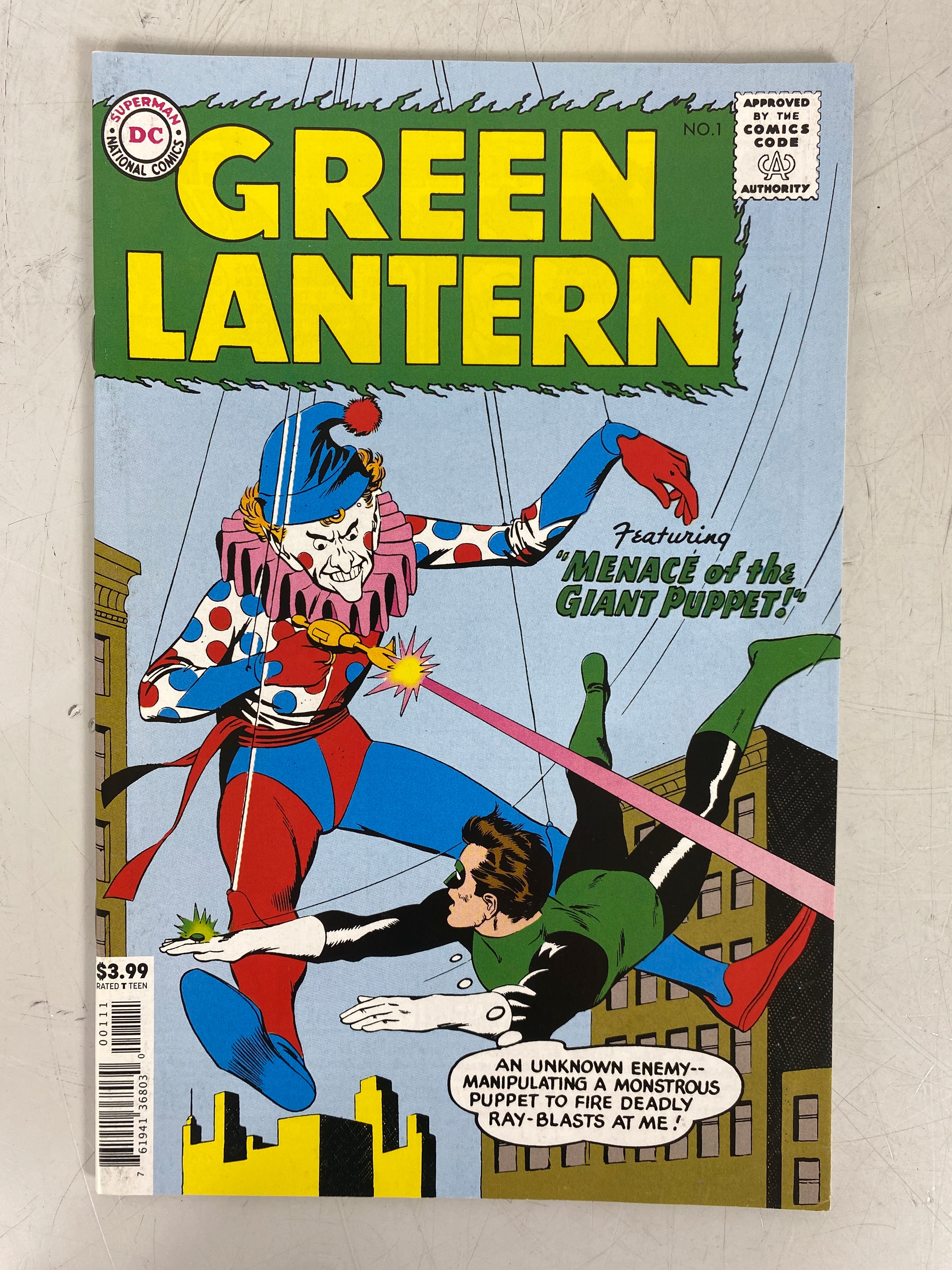 Green Lantern #1 Facsimile Edition