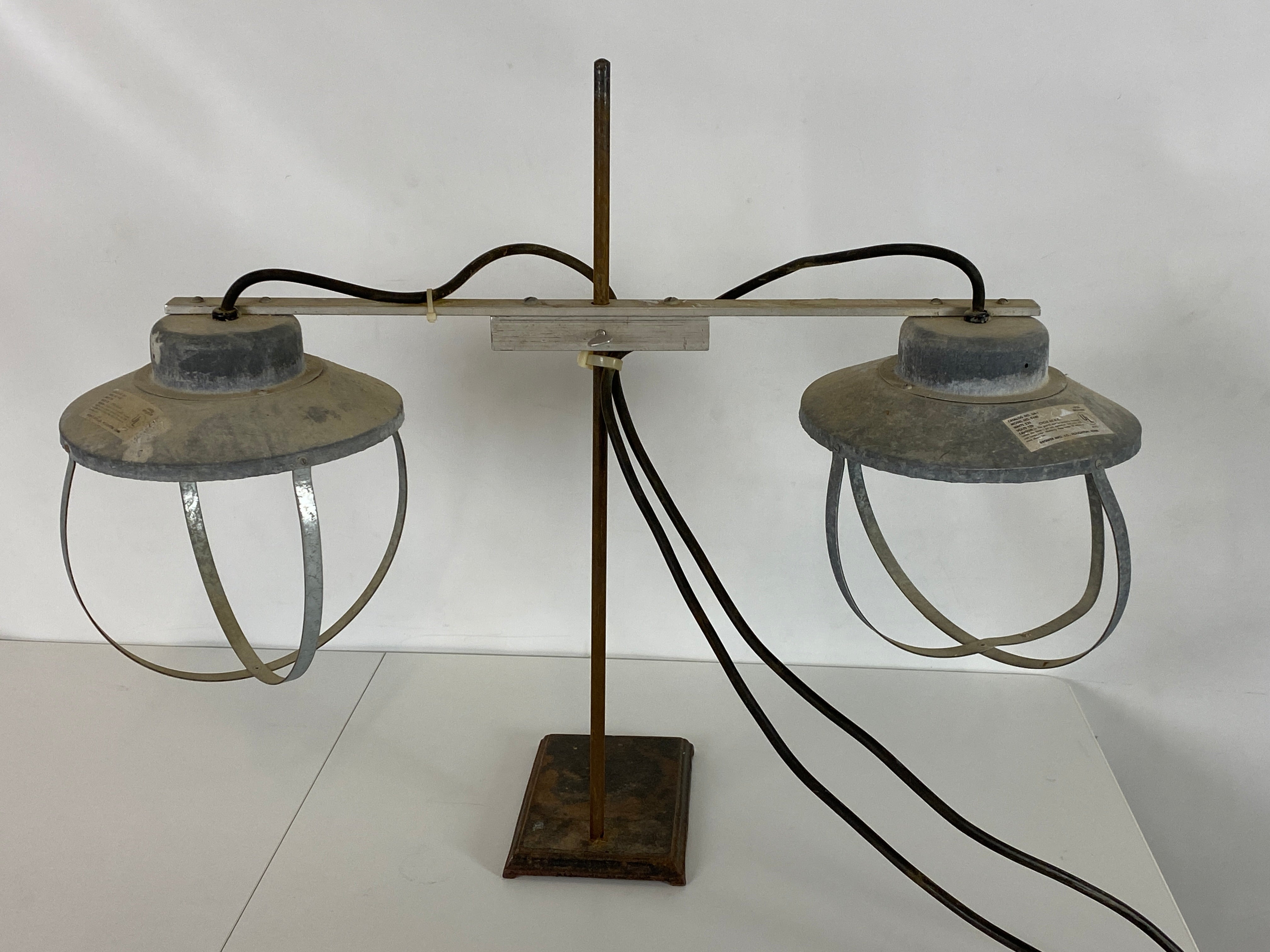 Vintage Brower Mfg Co. Adjustable UA-1 Lamp