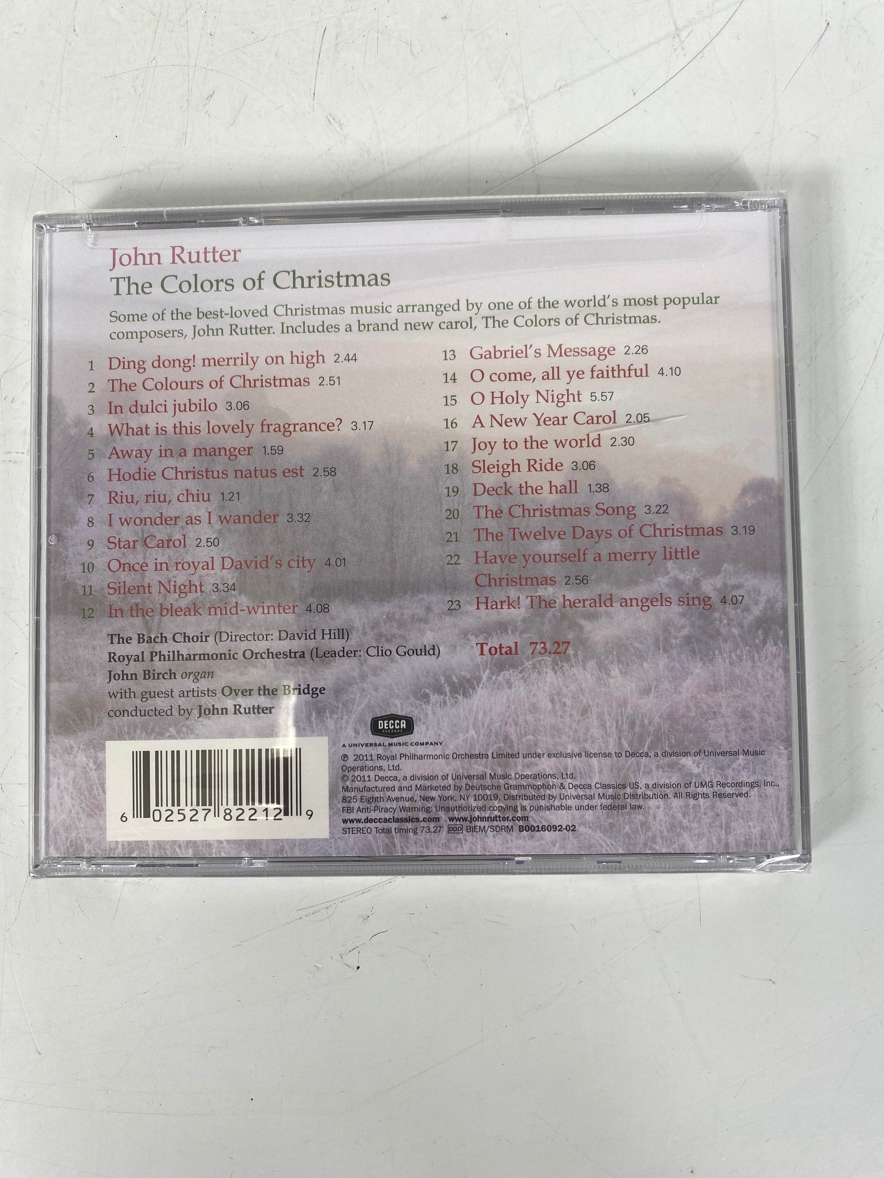 Colors of Christmas by John Rutter CD