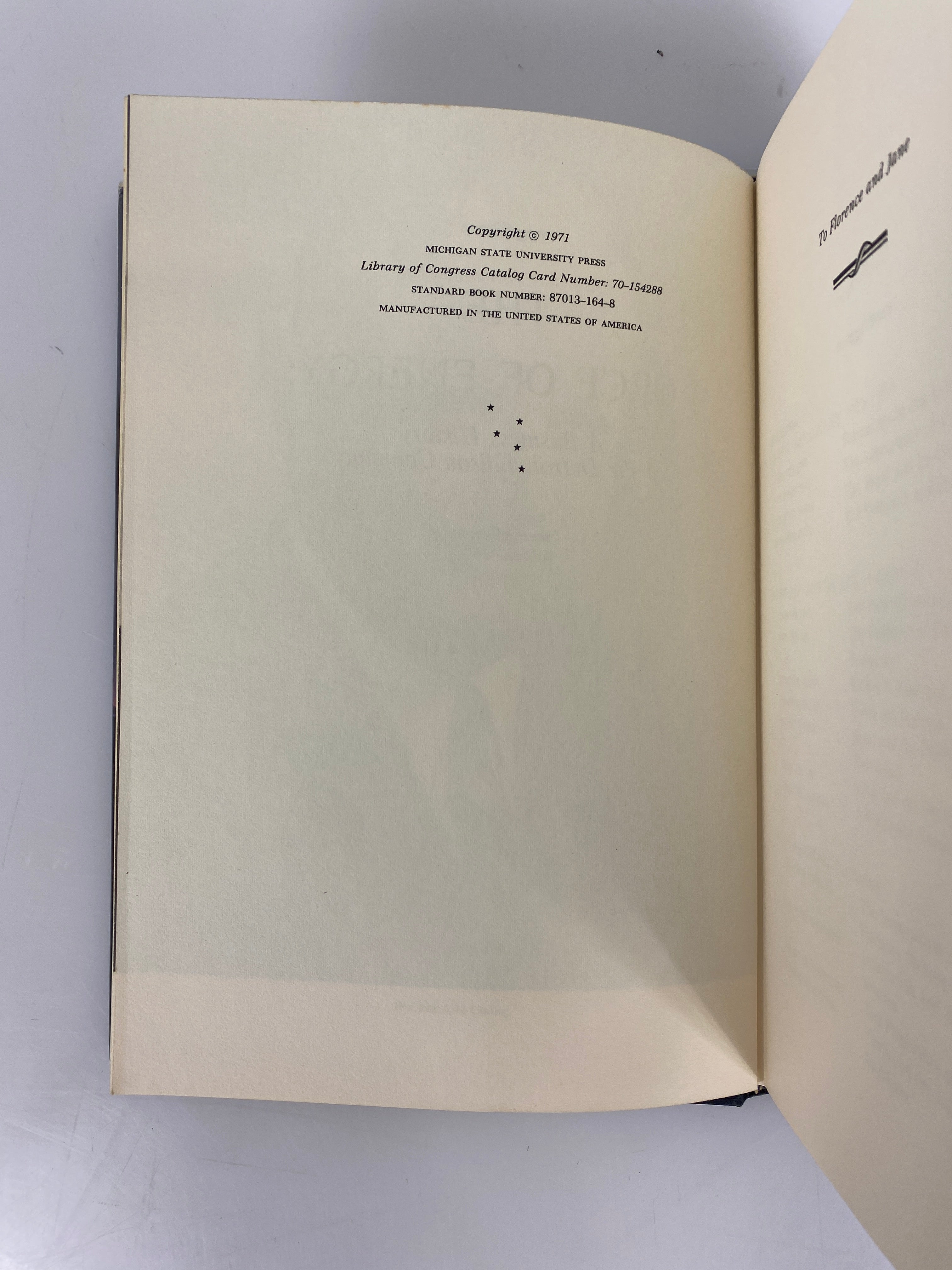 The Force of Energy by Raymond Miller MSU Press 1971 HCDJ