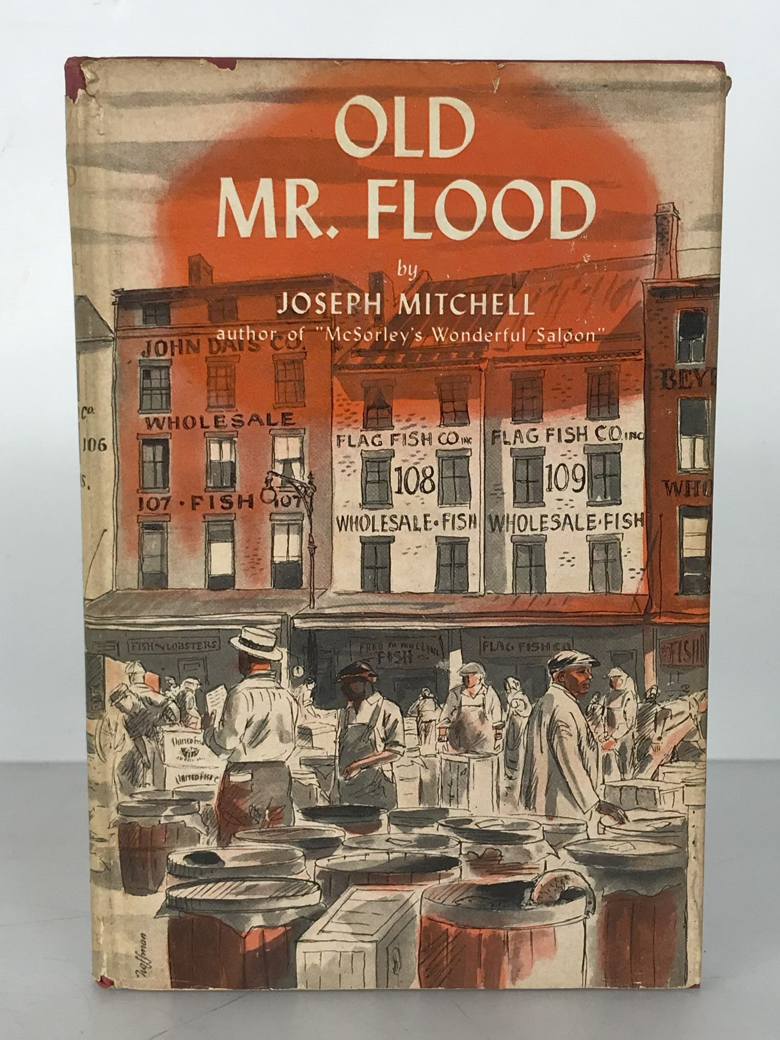Old Mr. Flood by Joseph Mitchell Stated First Edition 1948 HC DJ